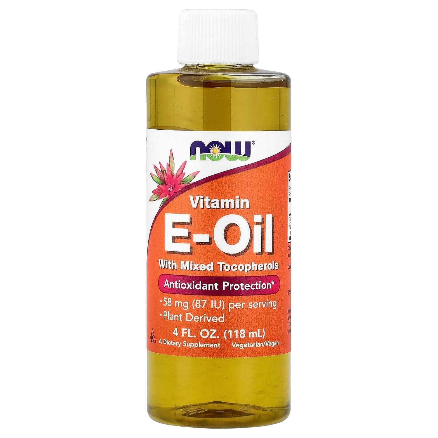 NOW Antioxidant Protection Natural E-Oil - 118ml