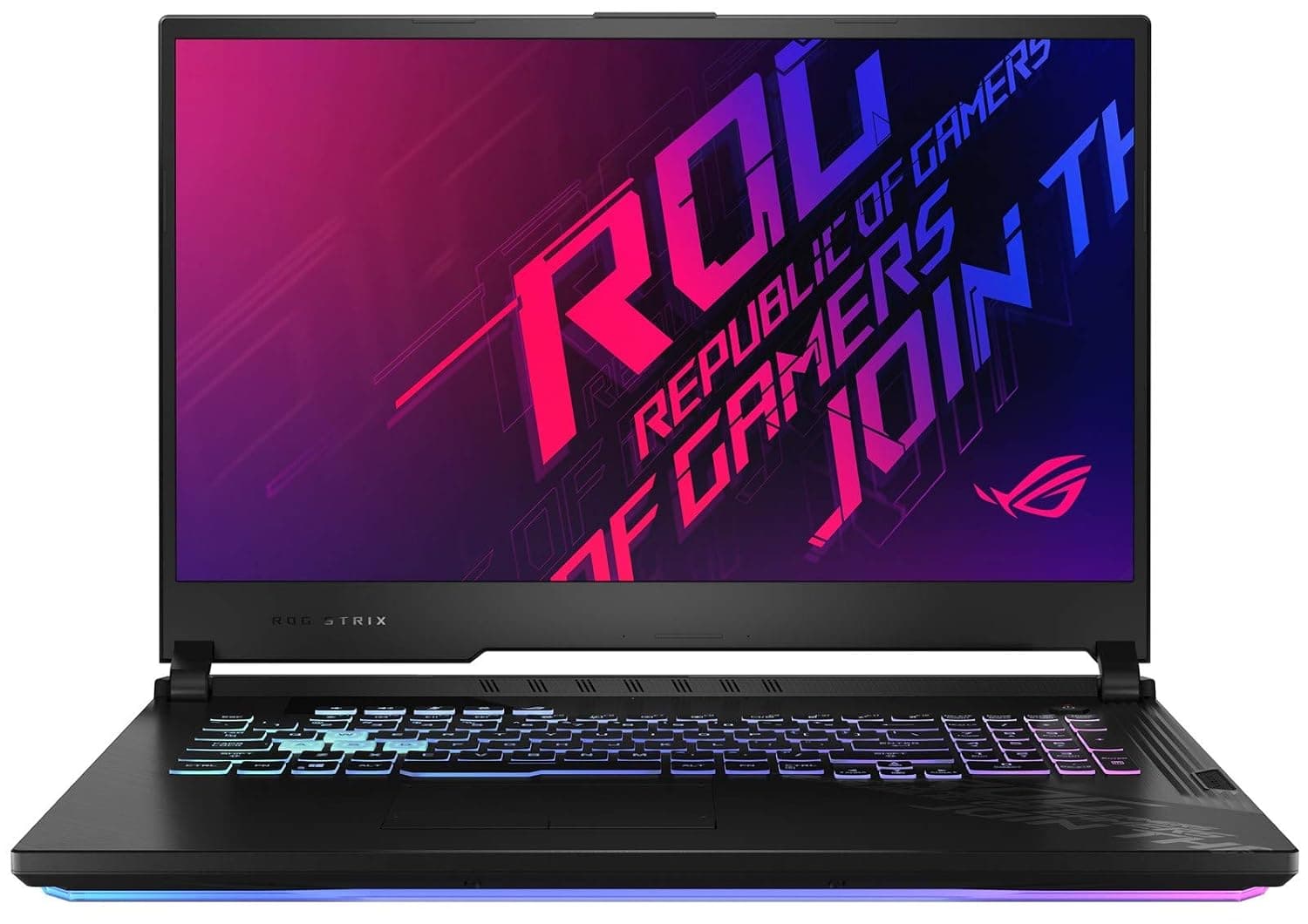 ASUS ROG Strix G17 17.3" Full HD 120Hz Gaming Notebook Computer, Intel Core i7-10750H 2.6GHz, 8GB RAM, 512GB SSD, NVIDIA GeForce GTX 1660 Ti 6GB, Windows 10 Home, Black