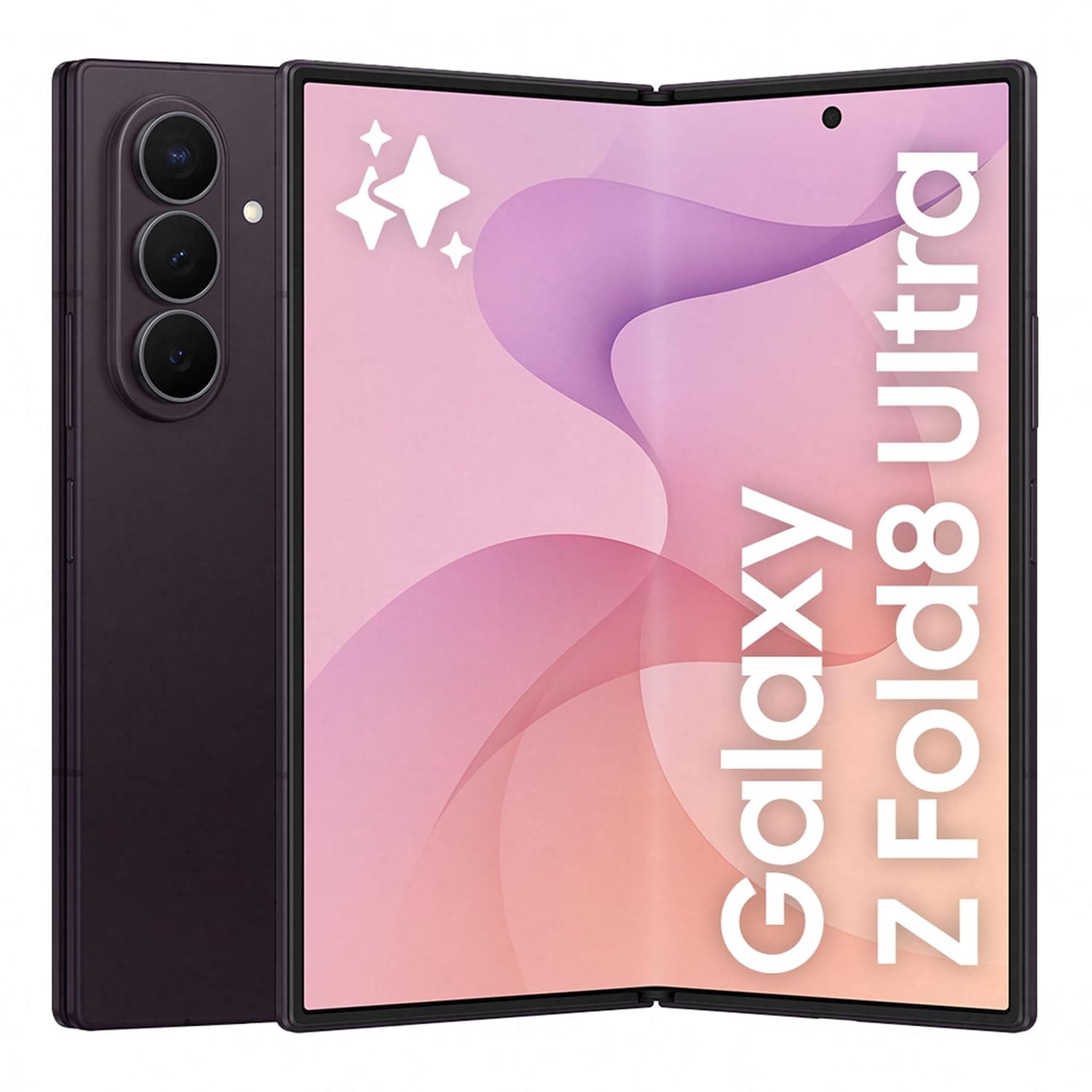 Samsung Galaxy Z Fold8 Ultra Violet Shadow, 256GB, Customized Processor, 5000 mAh Battery, Side-by-side Multitasking, 12GB RAM, 200MP Camera, 1 Year Extended Warranty (KSA Version)(Amazon Exclusive)