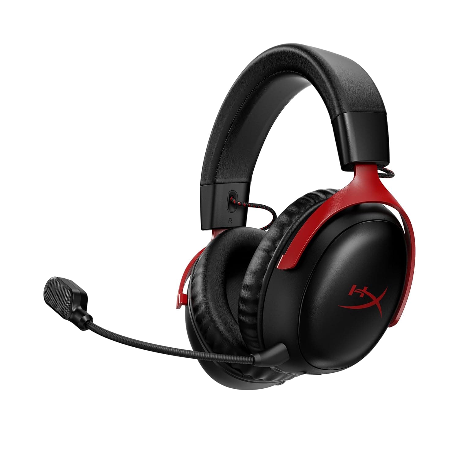 HyperX Cloud III Wireless – Gaming headset for PC, PS5, PS4, up to 120-hour Battery, 2.4GHz Wireless, 53mm angled drivers, Memory foam, Durable Frame, 10mm microphone – Black