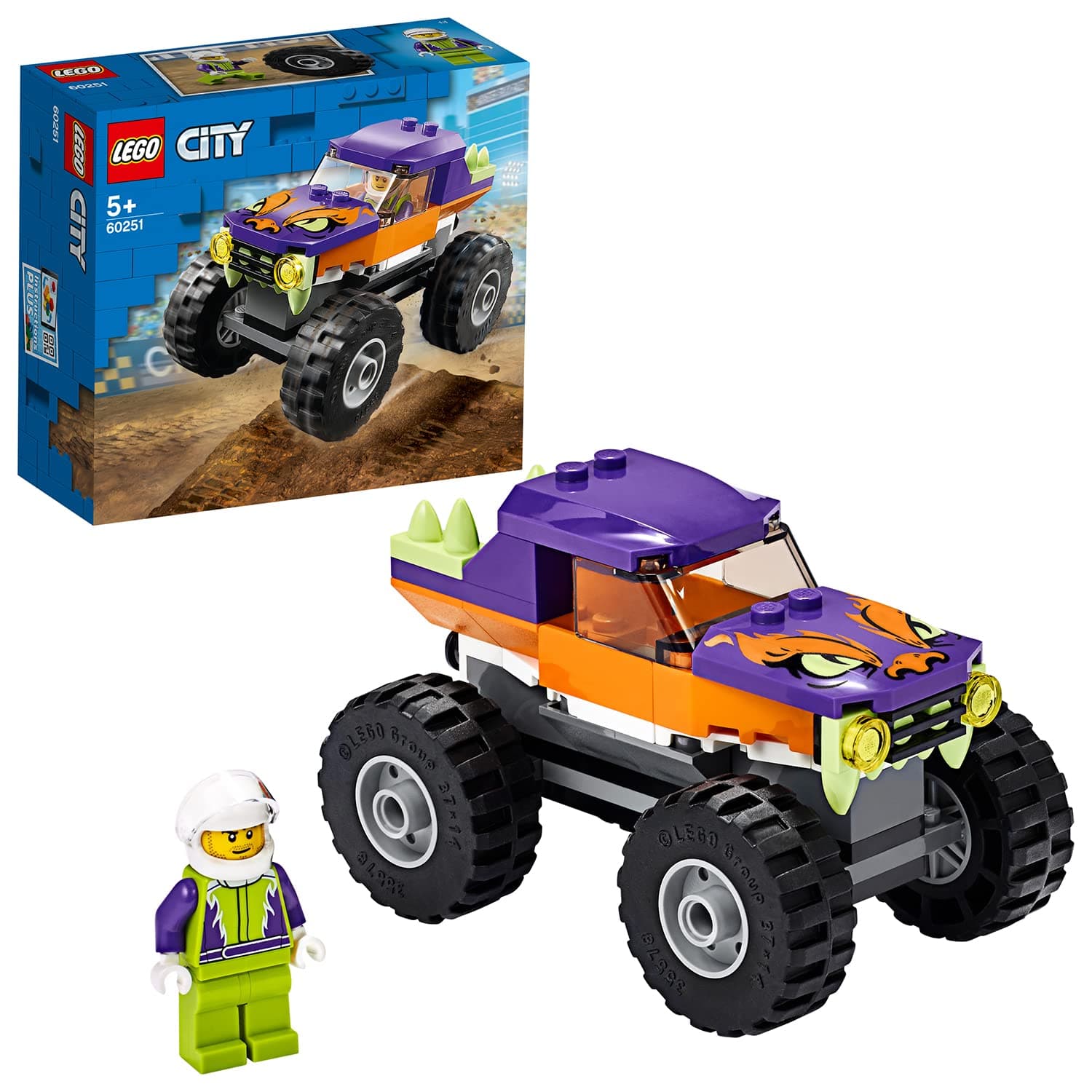 LEGO® City Monster Truck 60251 Building Kit (55 Pieces)