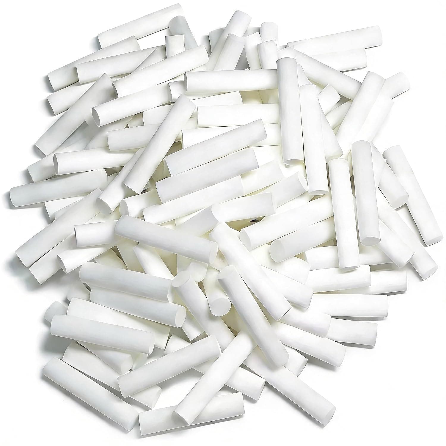 zison 110 Pack Wick Essential Oil Inhaler Replacement Kit, 4 cm (1 5/8 inch) Blank Nasal Sticks,or Essential Oil Inhalers.