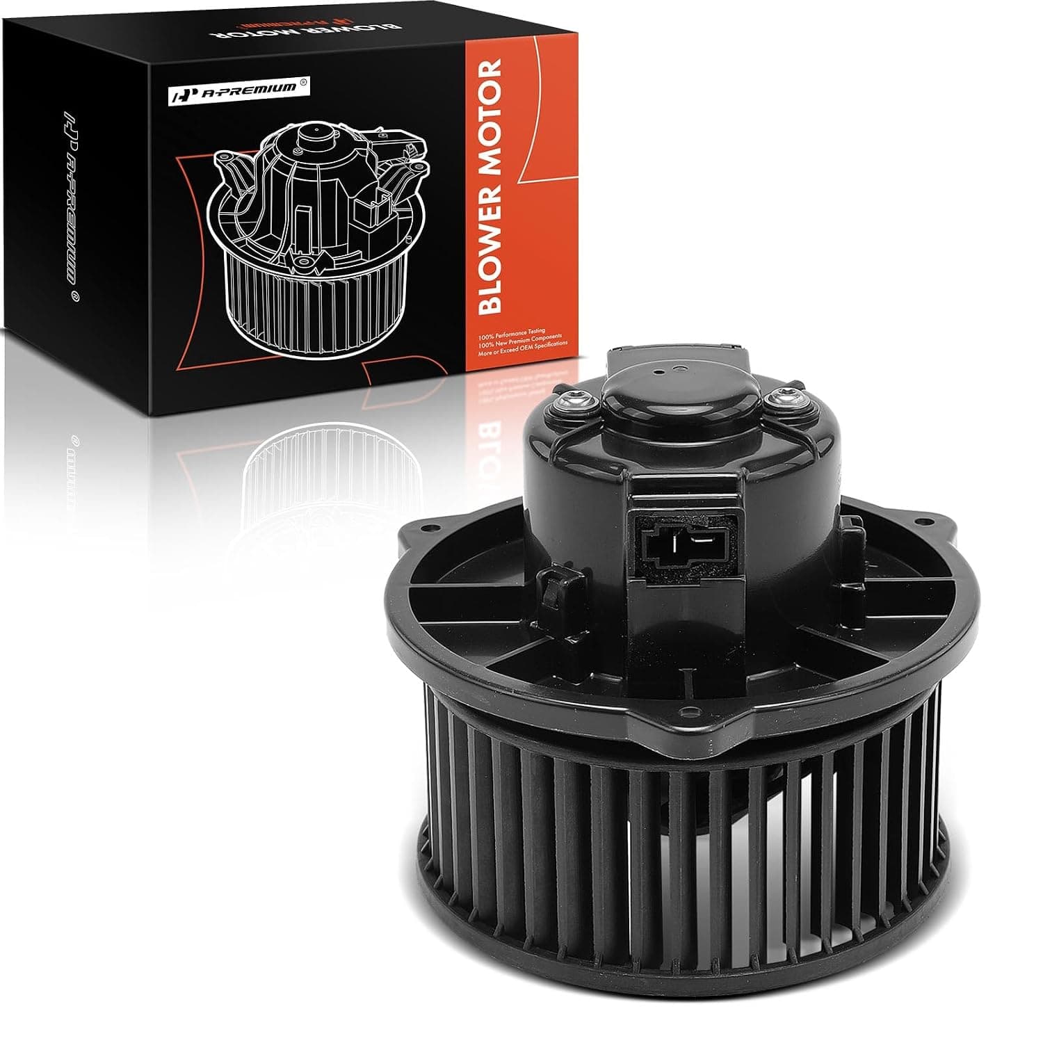A-Premium Rear HVAC Heater Blower Motor Assembly Compatible with Dodge Vehicles - Durango 2011-2022,AWD - Replace# 6808-9094-AA, 68089094AA