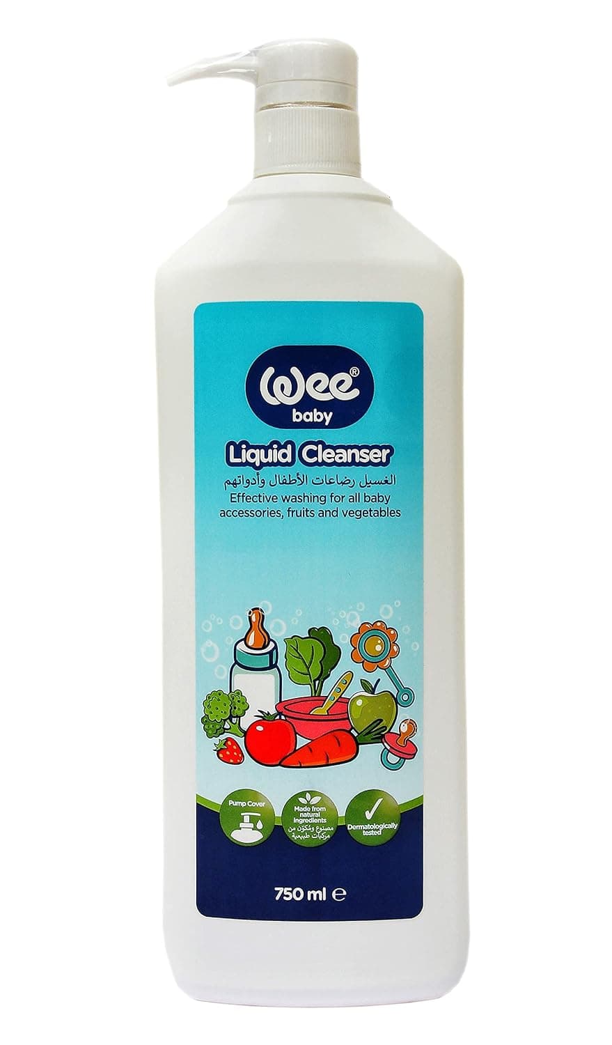 Wee Baby Bottle & Accessories Natural Cleaner 750ml