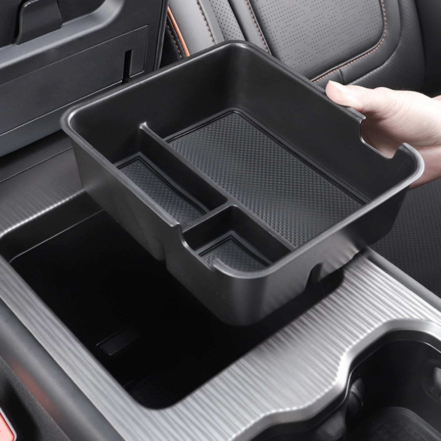 for Jetour T1 2025 2026 Interior Armrest Tray Storage Plastic