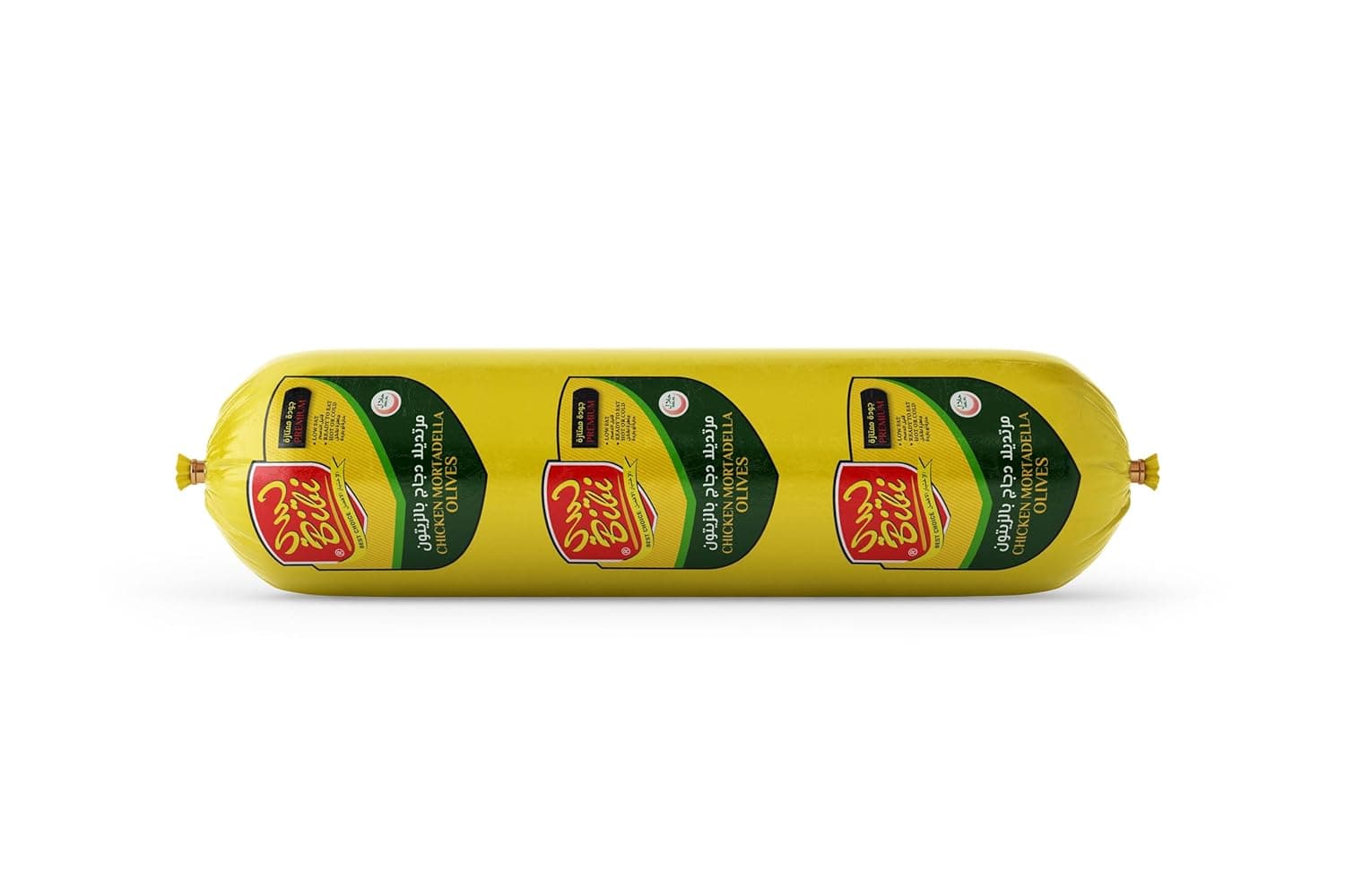 Bibi Chicken Mortadella Olive Roll 500 g