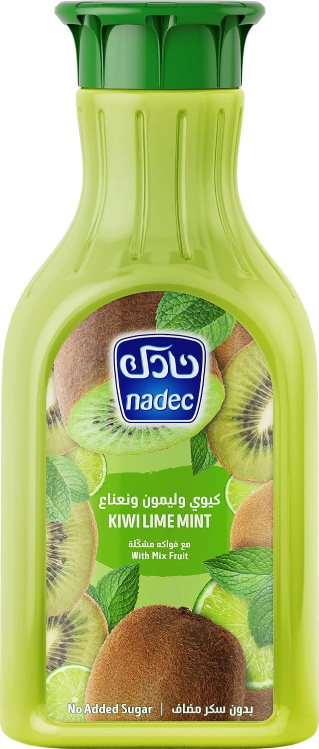 Nadec Kiwi Lime Mint with Mix Fruit Nectar Juice 1.3 Liter