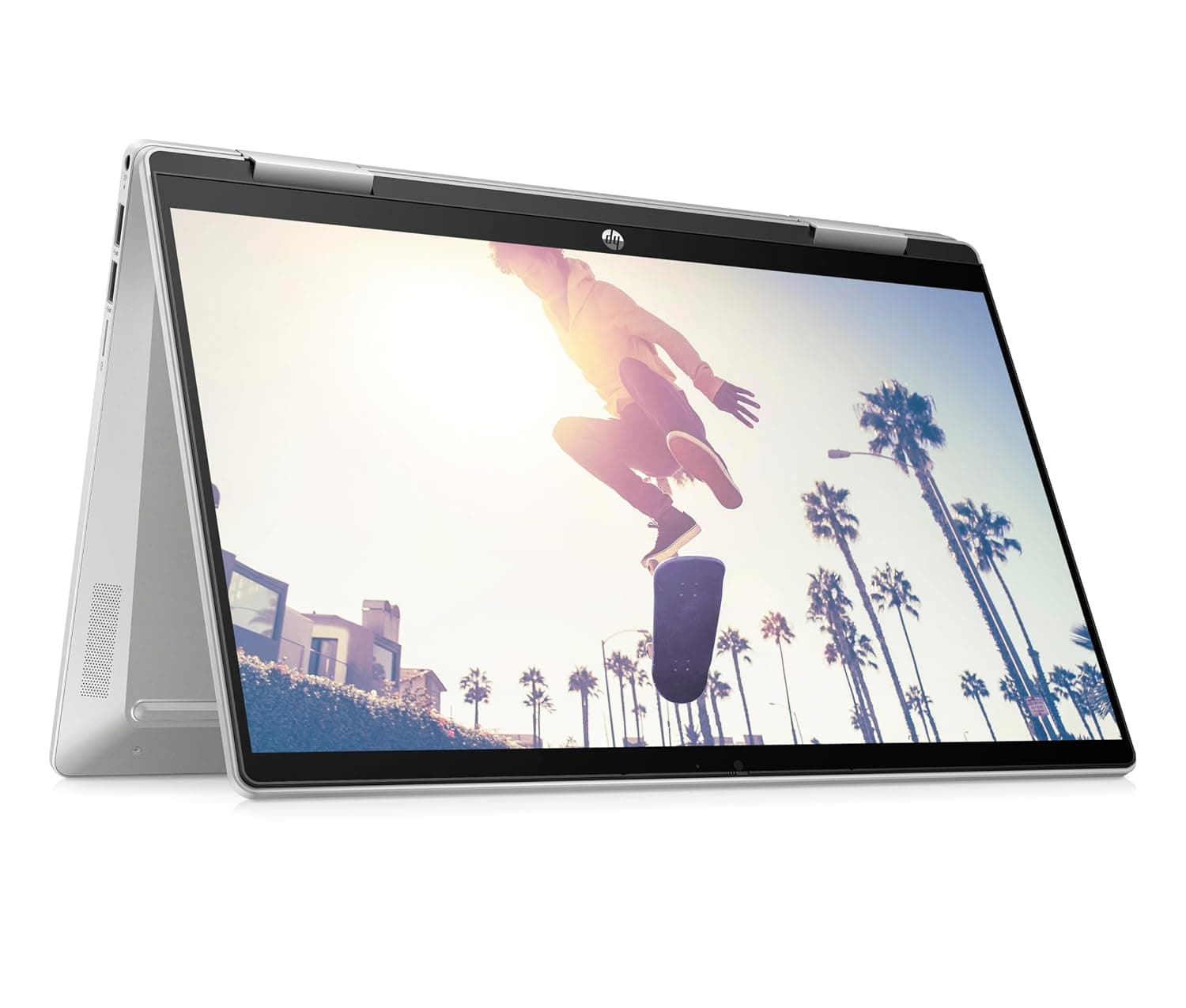 HP Pavilion x360 2 in 1 Laptop 14-ek1012ne, 14" FHD touch screen, 13th Gen Intel® Core™ i5, 8GB RAM, 512GB SSD, Intel® Iris® Xᵉ Graphics, Windows 11 Home, En -Ar KB, Natural silver - [8B2E7EA]