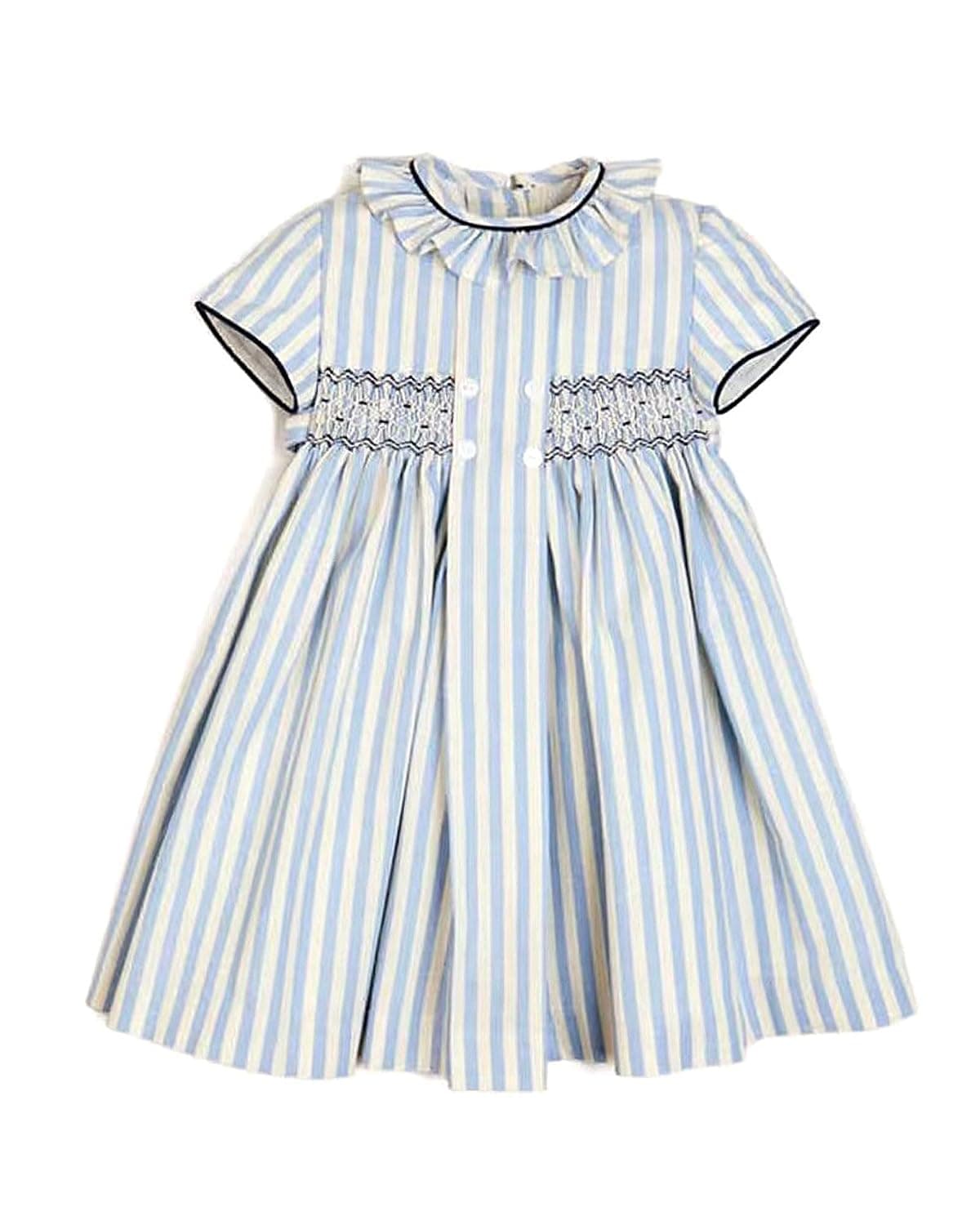 Twoflower baby-girls Smocked Baby Girl Clothes Casual Dress