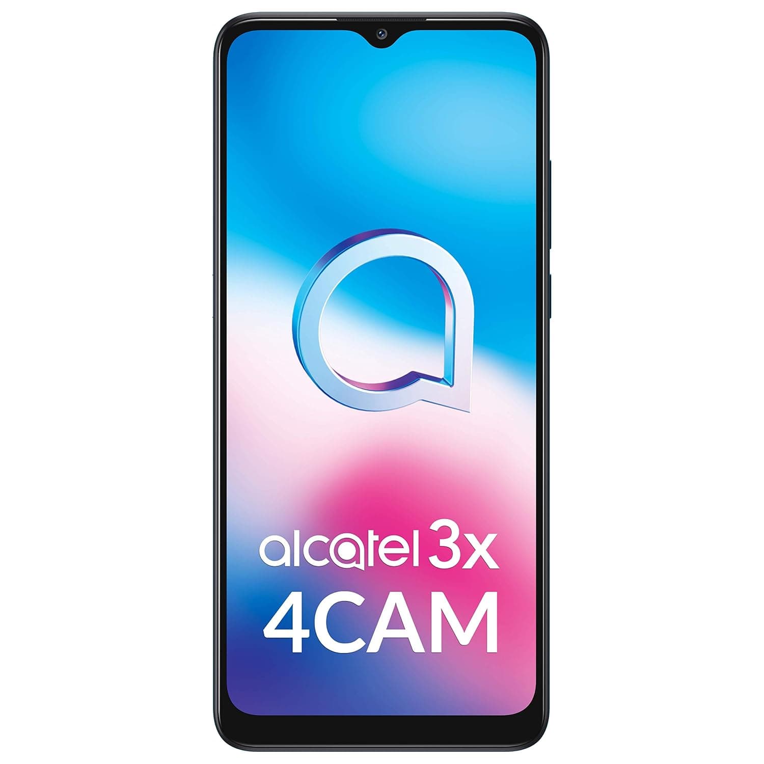Alcatel 3X (2020) Dual-SIM 64GB ROM + 4GB RAM (GSM Only | No CDMA) Factory Unlocked 4G/LTE Smartphone (Blue) - International Version