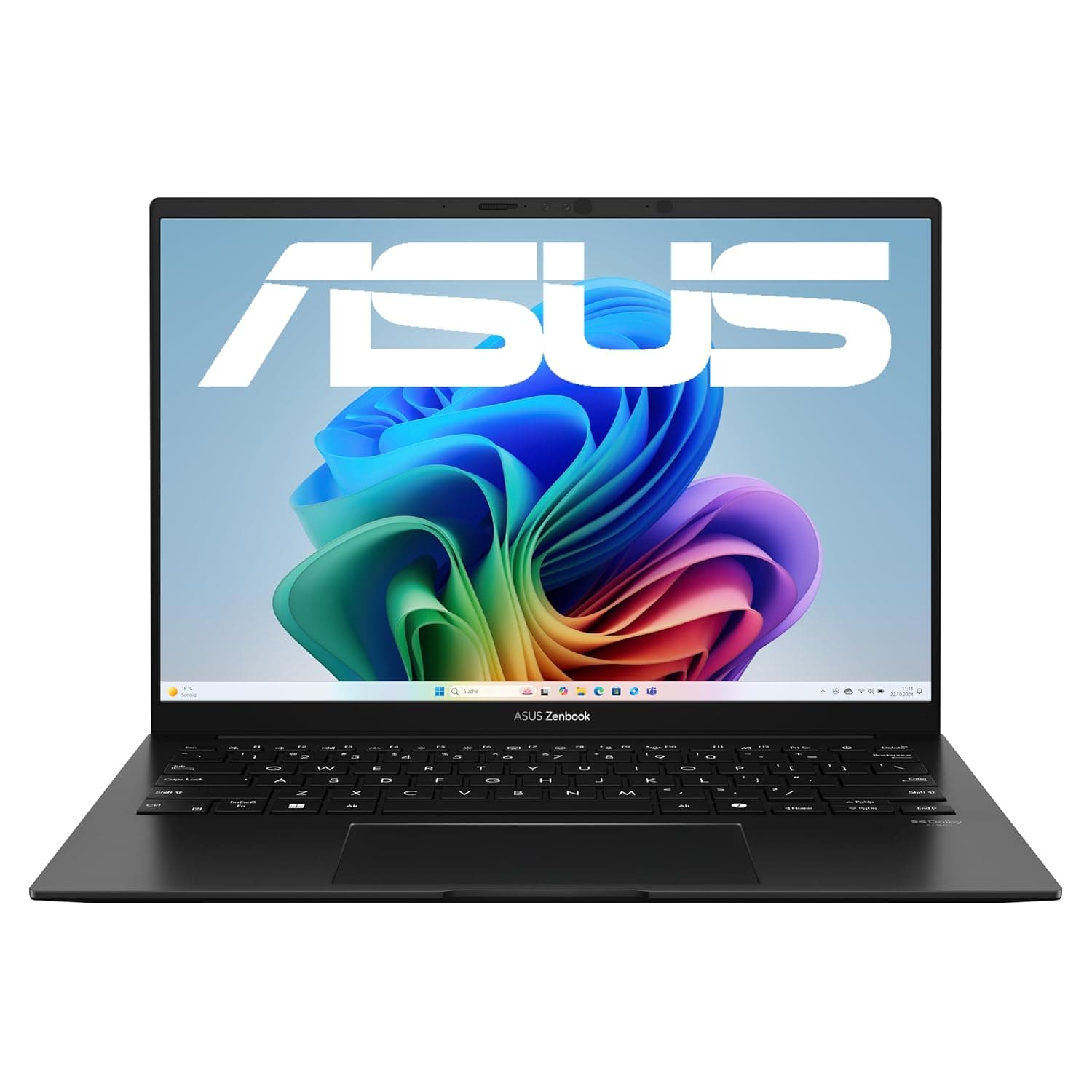 ASUS Zenbook 14 OLED Laptop | Copilot+ PC | 14" 2.8K 16:10 120Hz OLED Display | AMD Ryzen AI 7 350 | 16GB RAM | 1TB SSD | AMD Radeon | Windows 11 | QWERTZ Keyboard | Jade Black