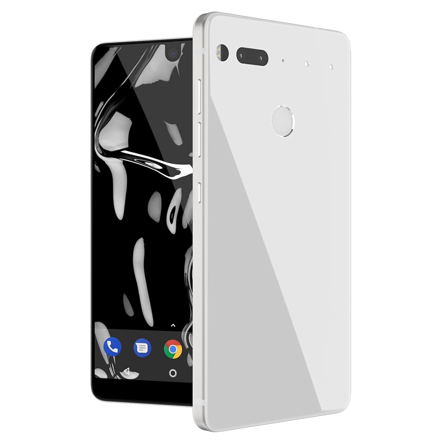 エッセンシャル Essential Phone PH-1 128GB Factory Unlocked 4G/LTE Smartphone (Pure White) - International Version