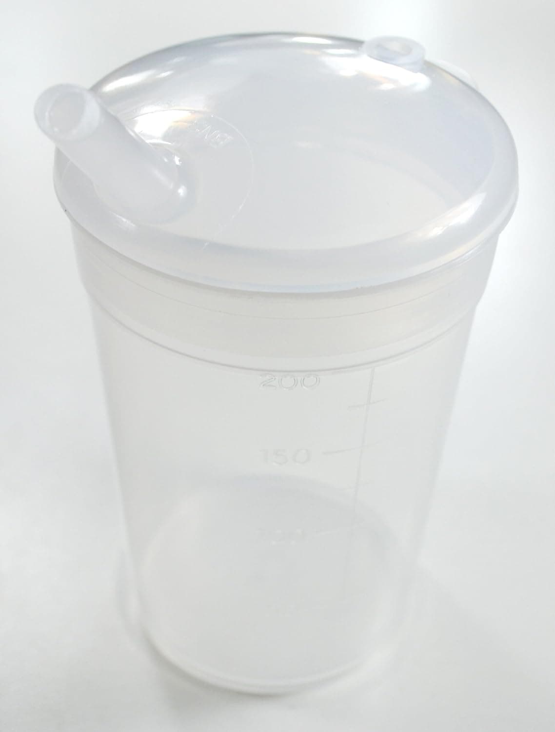 NRS Healthcare Feeding Cup Beaker and Lid with Narrow Spout
