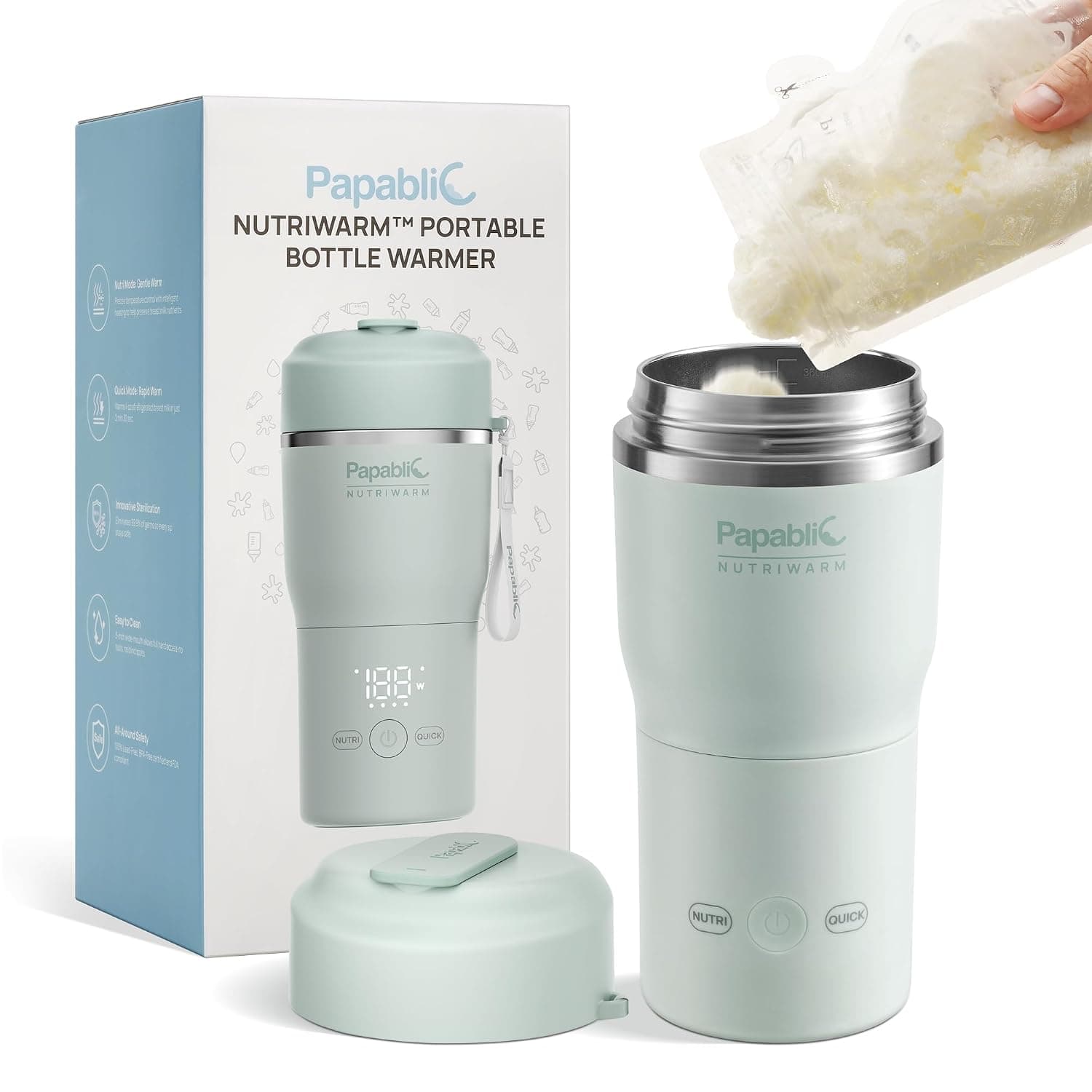 Papablic [Upgraded] NutriWarm™ Portable Bottle Warmer