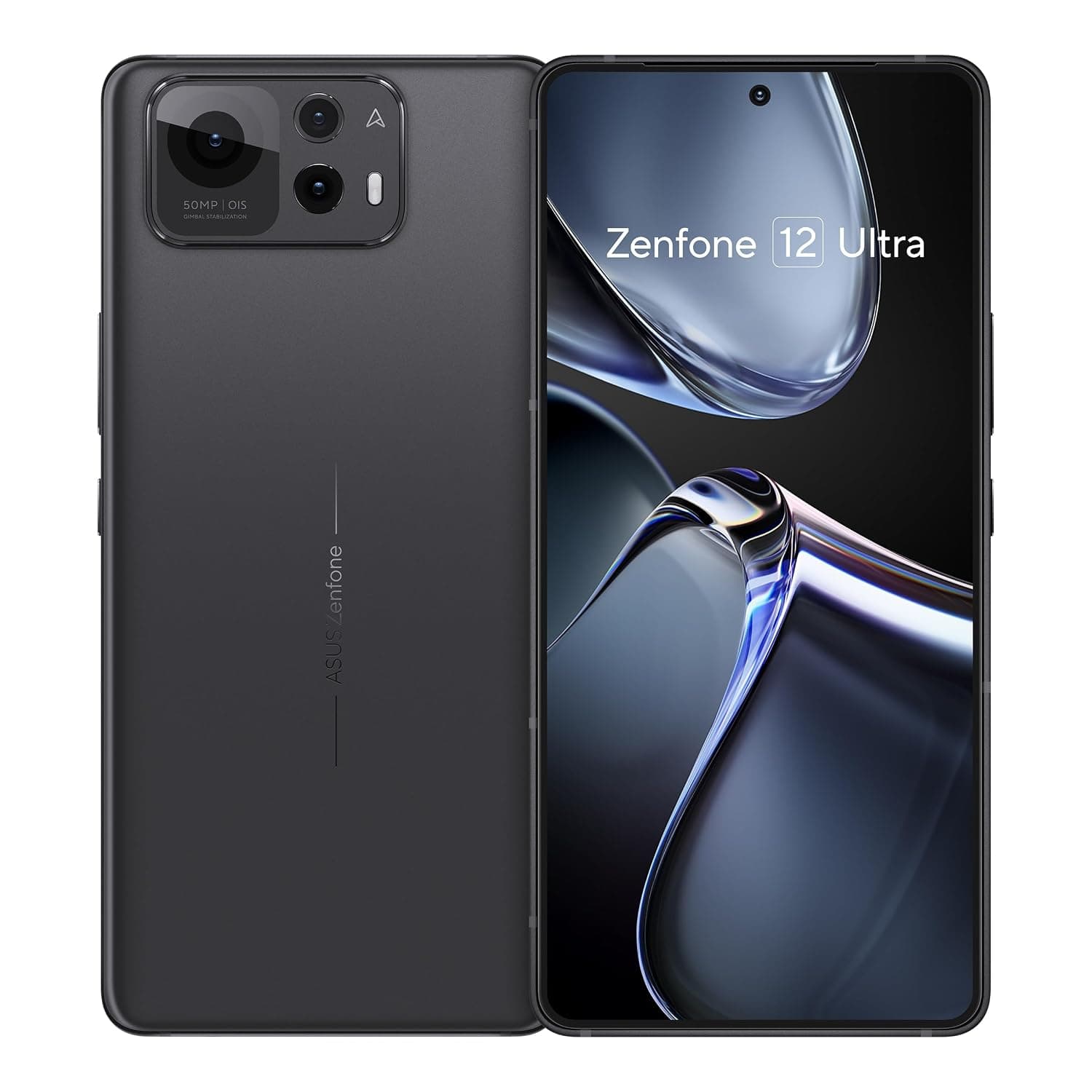 Asus Zenfone 12 Ultra DUAL-SIM 512GB ROM + 16GB RAM (GSM only | No CDMA) Factory Unlocked 5G SmartPhone (Ebony Black) - International Version