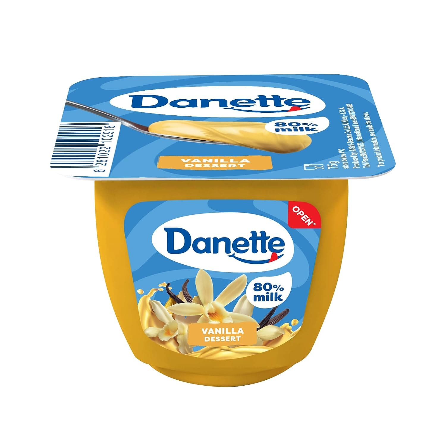 Danette Vanilla Pudding Dessert 75 g