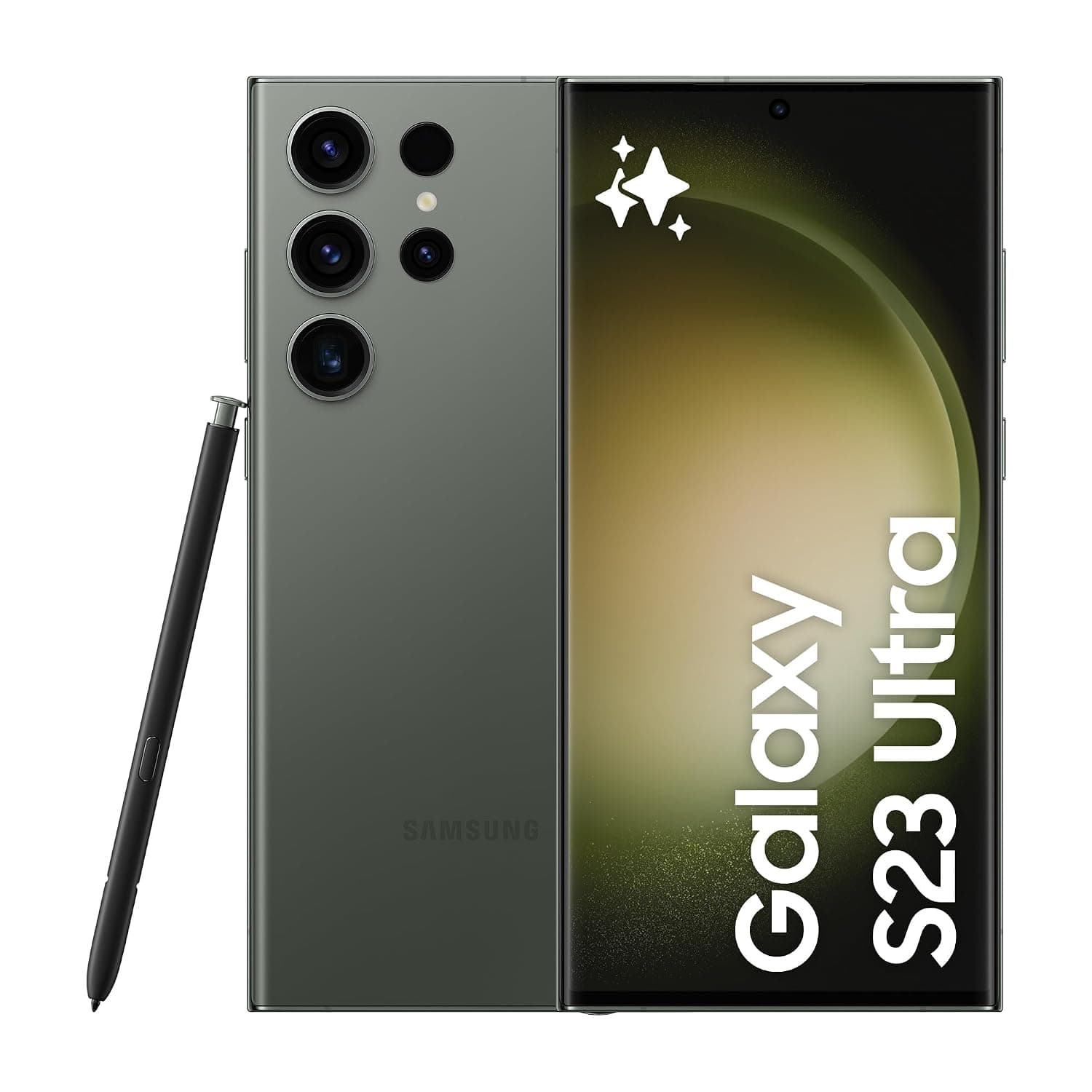 Samsung Galaxy S23 Ultra, 1TB, Green, 5G Mobile Phone, Dual SIM, Android Smartphone (KSA Version)