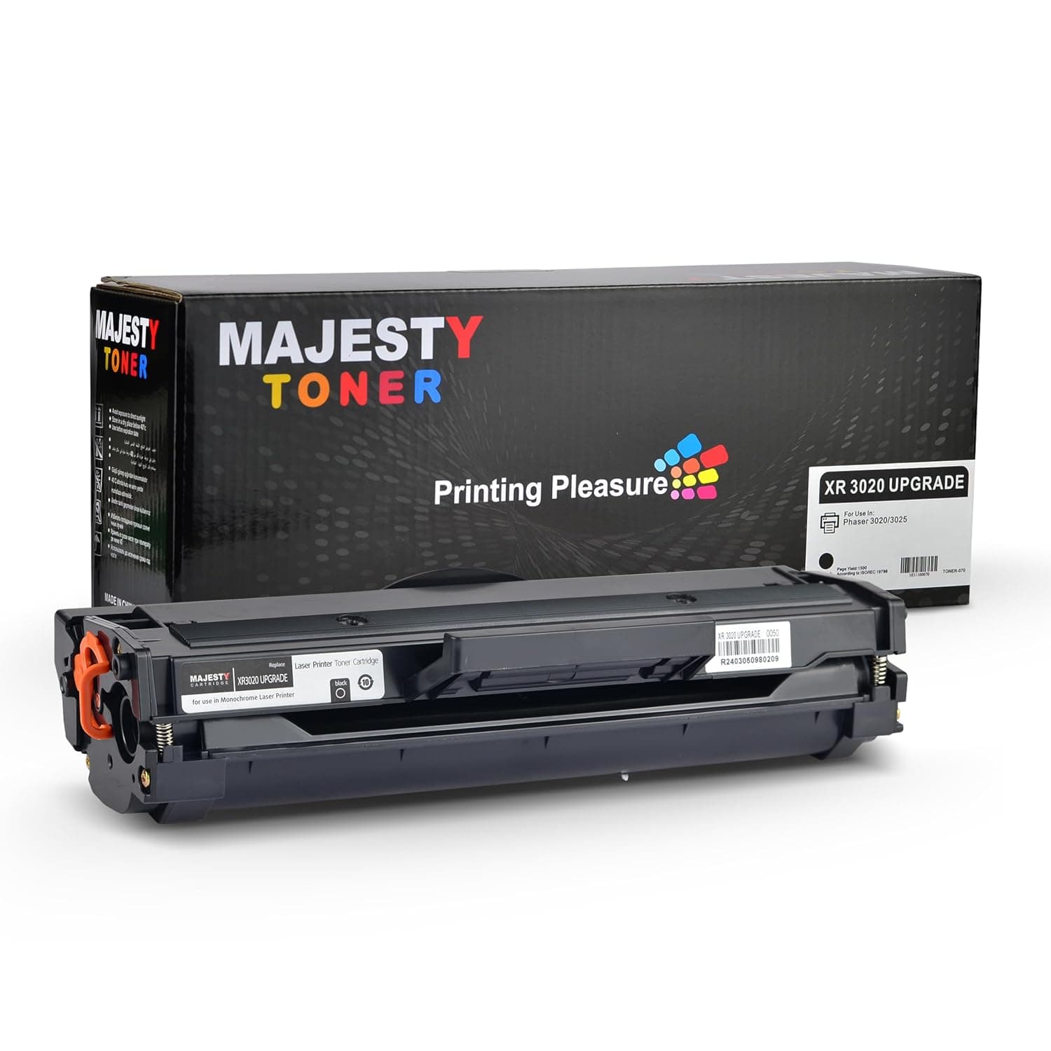 Majesty Xerox P3020 3025 Toner Cartridge Compatible with Xerox Phaser 3020, WorkCentre 3025 106R02773 Black