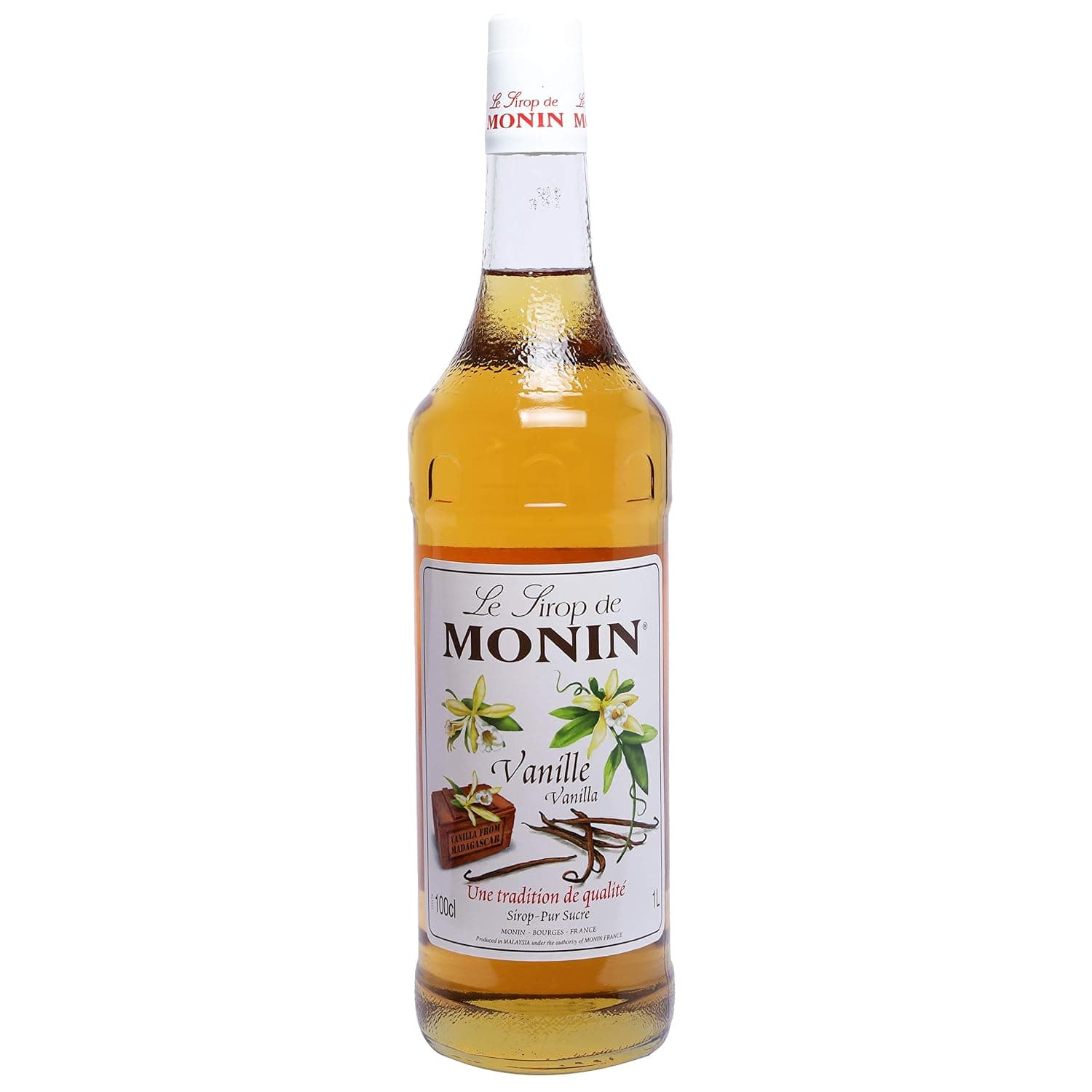 Monin Vanilla Flavored Syrup - 1 Liter