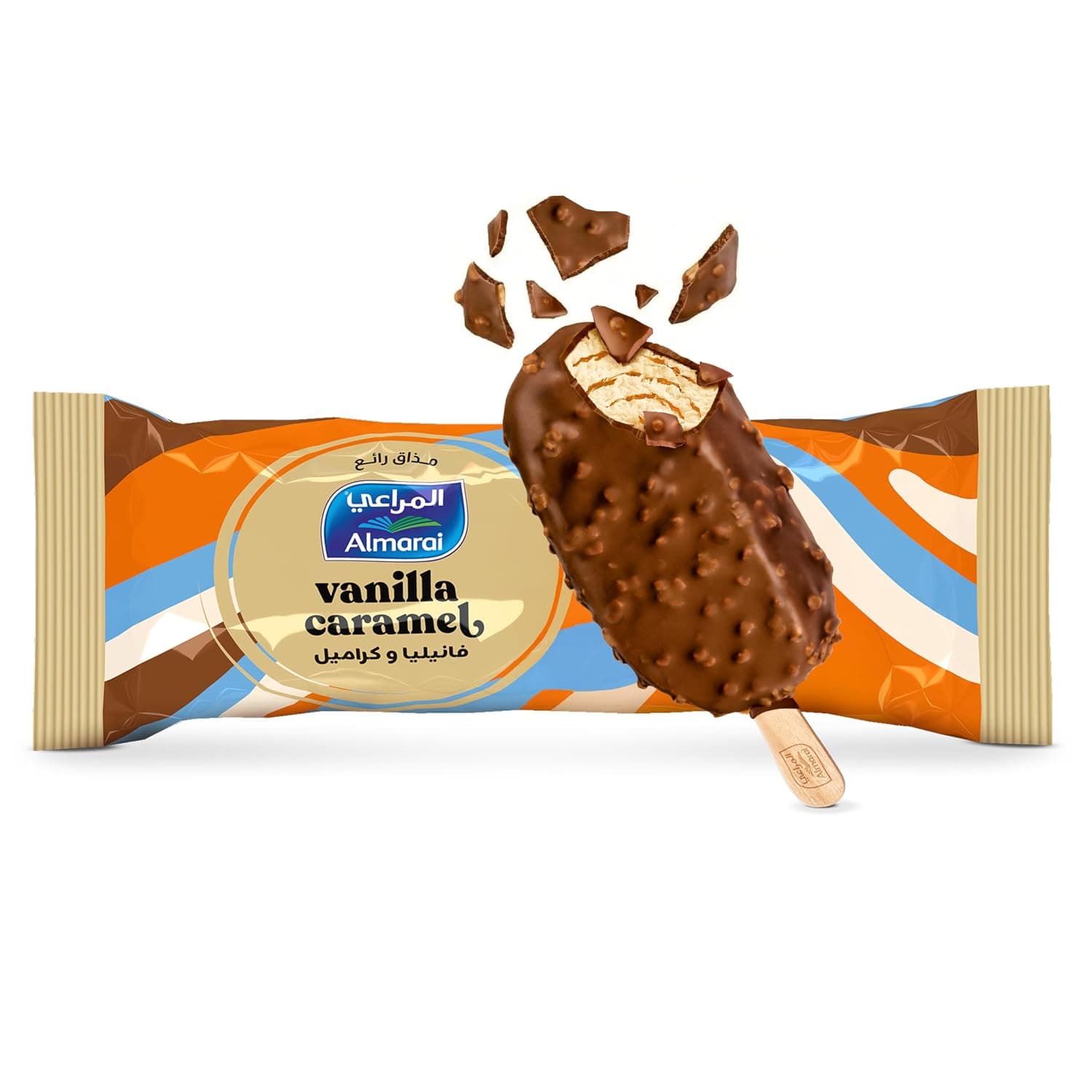Almarai Vanilla with Salted Caramel Ice Cream Stick 90 ml