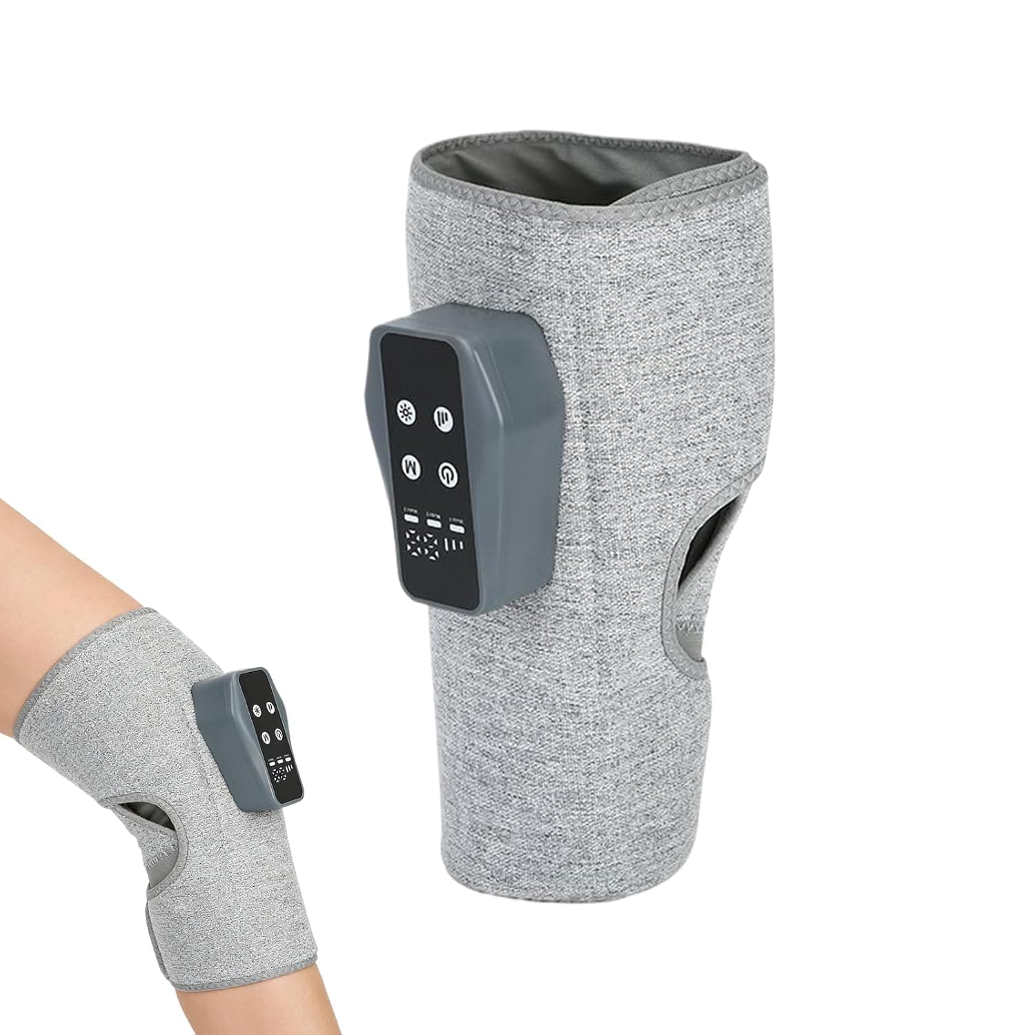 Leg Massage Rechargeable Muscle Relaxation Device | Portable Leg Massage with Heat And Compression for Men Women Post-Workout Sports Recovery Home Travel Workplace Spa Elderly