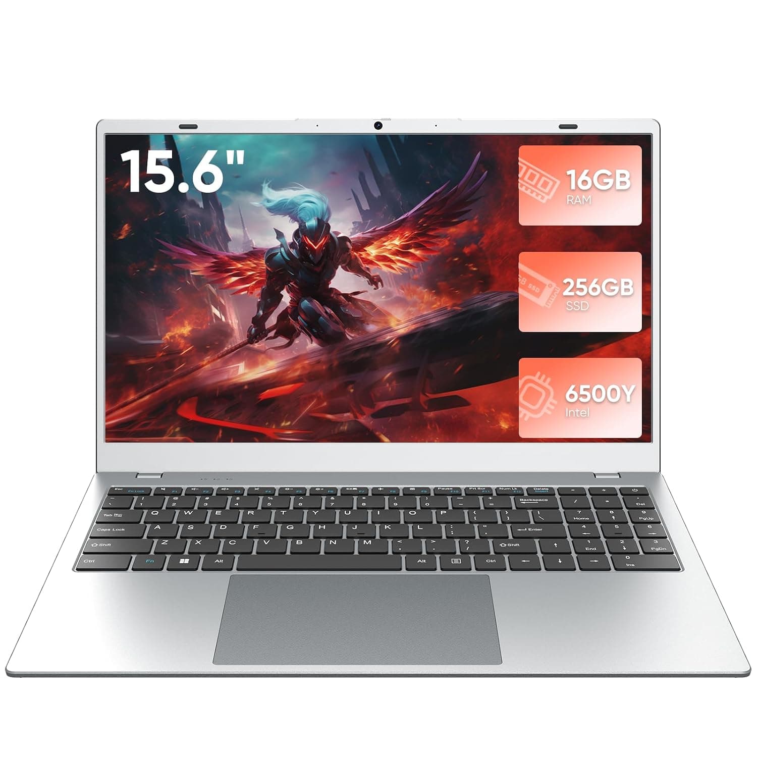 2026 New Laptop, 16GB RAM 256GB SSD 15.6" Laptop Computer, 6500Y Processor (up to 3.4GHz, Beats 5205U, 4425Y), FHD IPS Display, Lightweight Laptops for Student and Business, WiFi 5