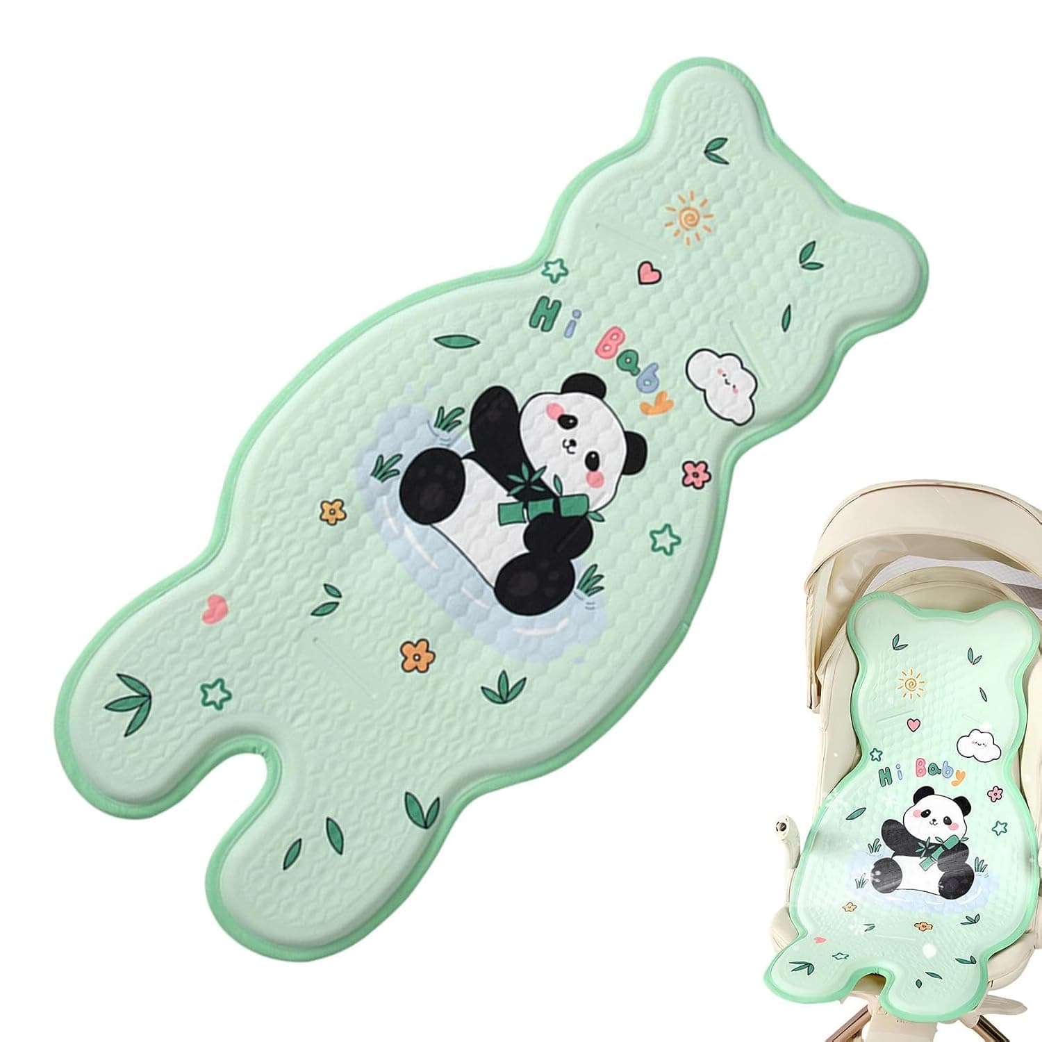 Cooling Pad for Stroller Universal Soft Breathable Comfortable | Kids Stroller Seat Liner Cooler Pad for Car Seat, High Chair, Bassinet, Travel, Outdoor