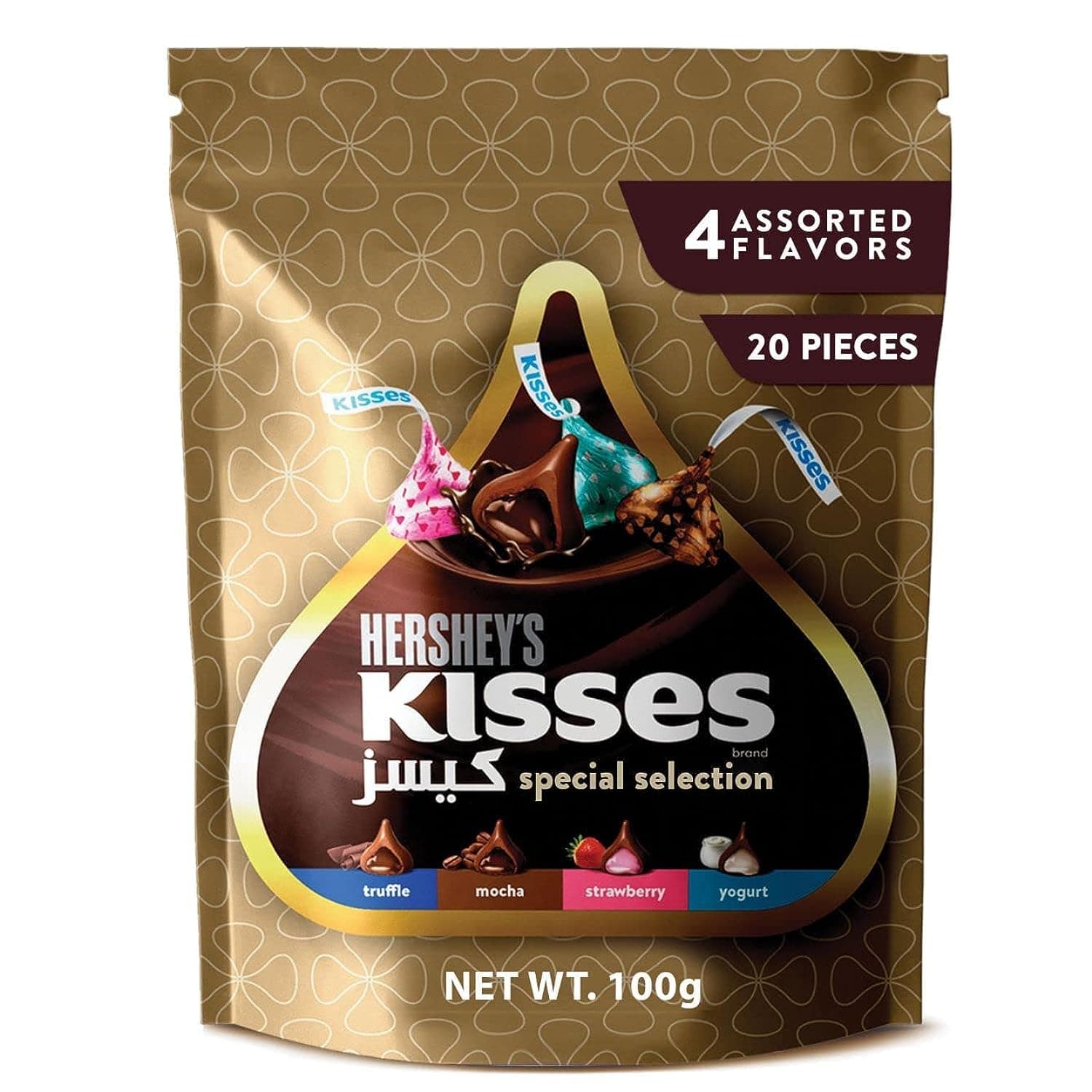 Hershey's Kisses Special Selection Chocolate, 100 g