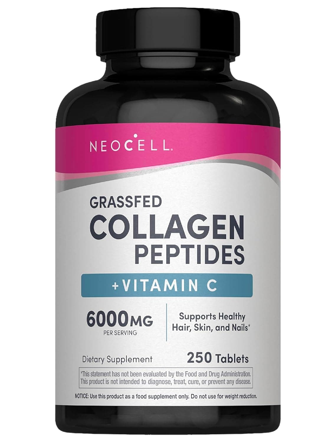 Neocell Super Collagen+C, Type 1 & 3 - 6,000 mg, 250 Tablets