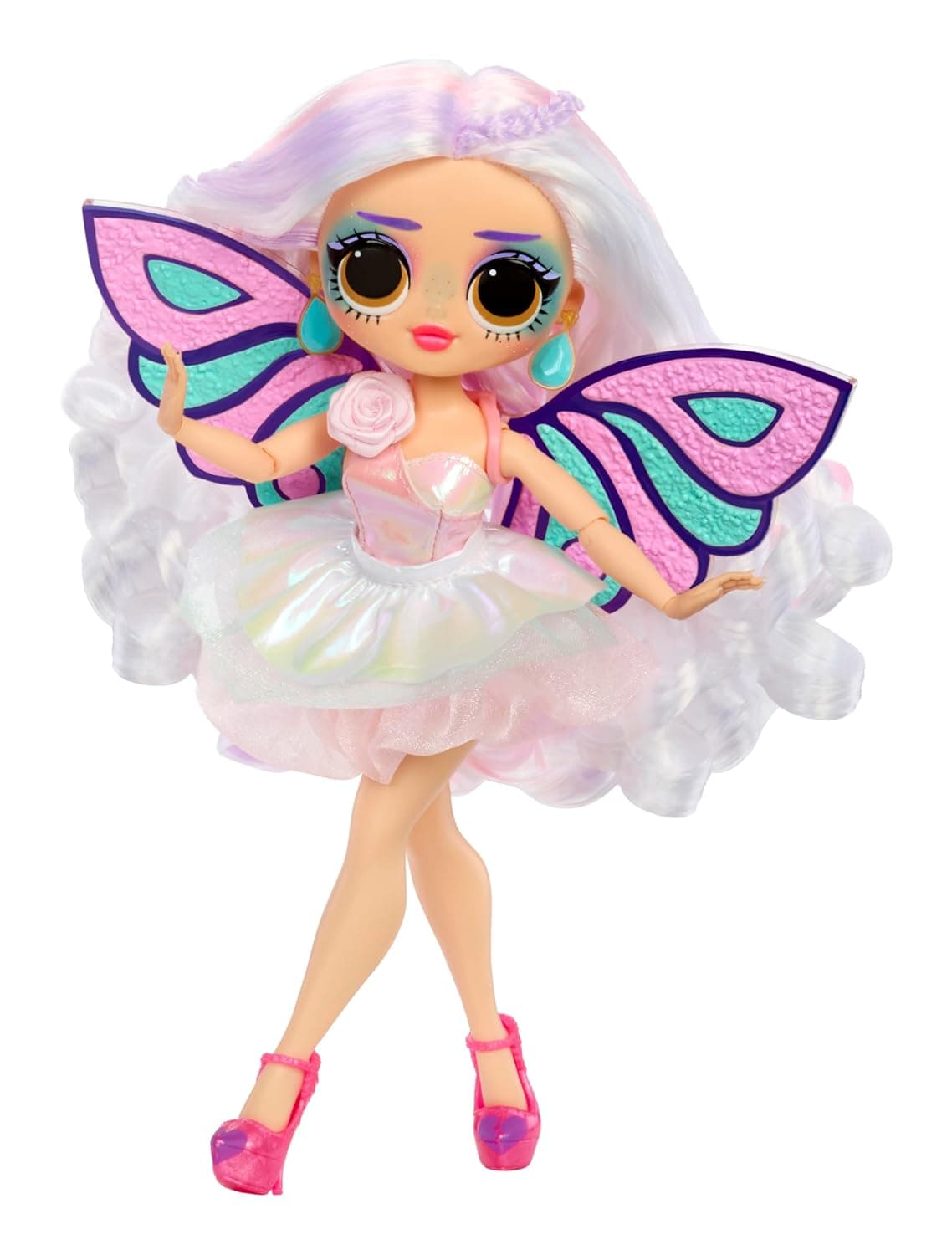 LOL Surprise OMG Eye Spy Fairy Fashion Doll with Interactive Unboxing, Secret Clues, Color Change Magic, Fabulous Fashions, Accessories, Collectible Doll Toy for Kids Girls Birthday Gift