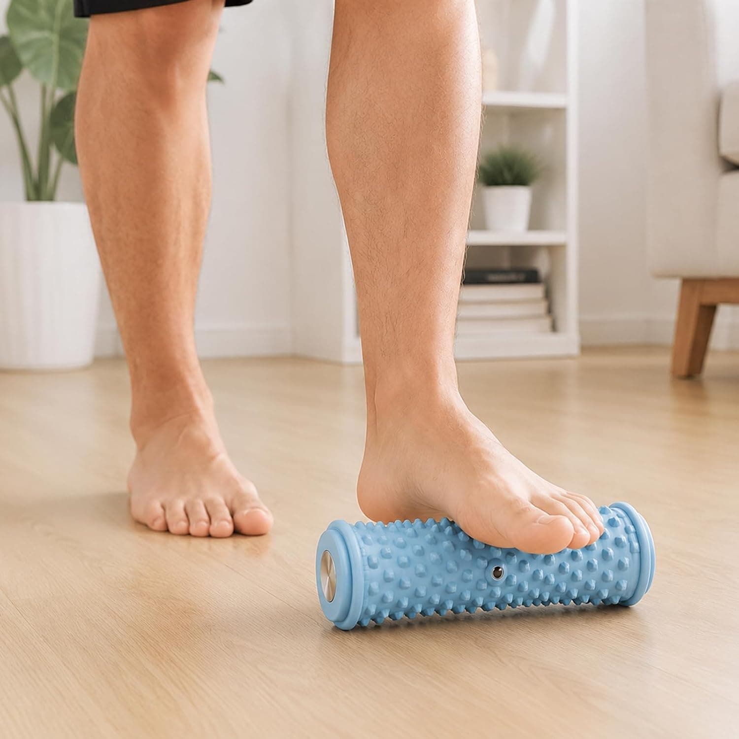 Foot Massager Roller Tool Plantar Fascia Massage Roller Textured Foot Care Arch Muscle Rolling Tool Home Office Use