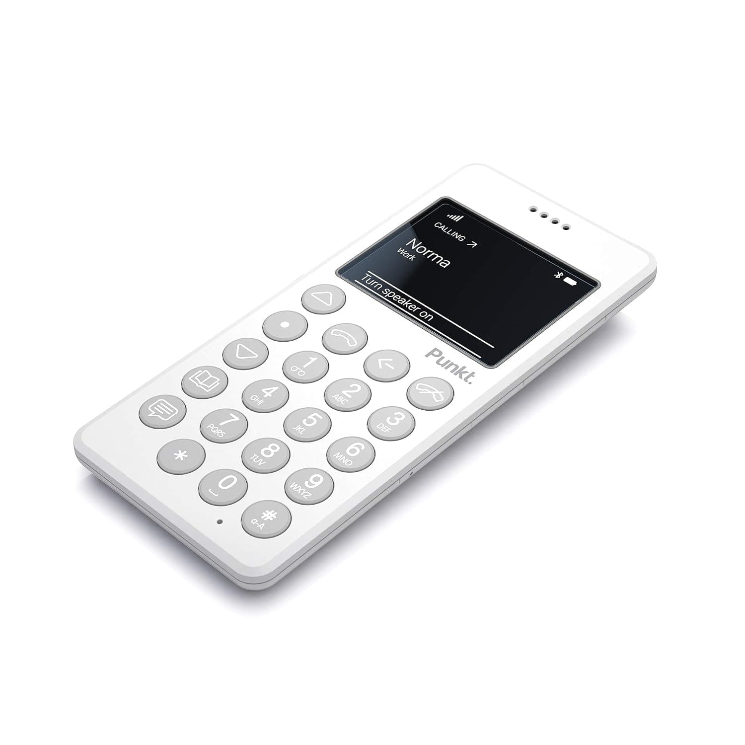 Punkt. Punkt Mp01 Mobile Phone 2G Gsm Factory Unlocked International Version With No Warranty White