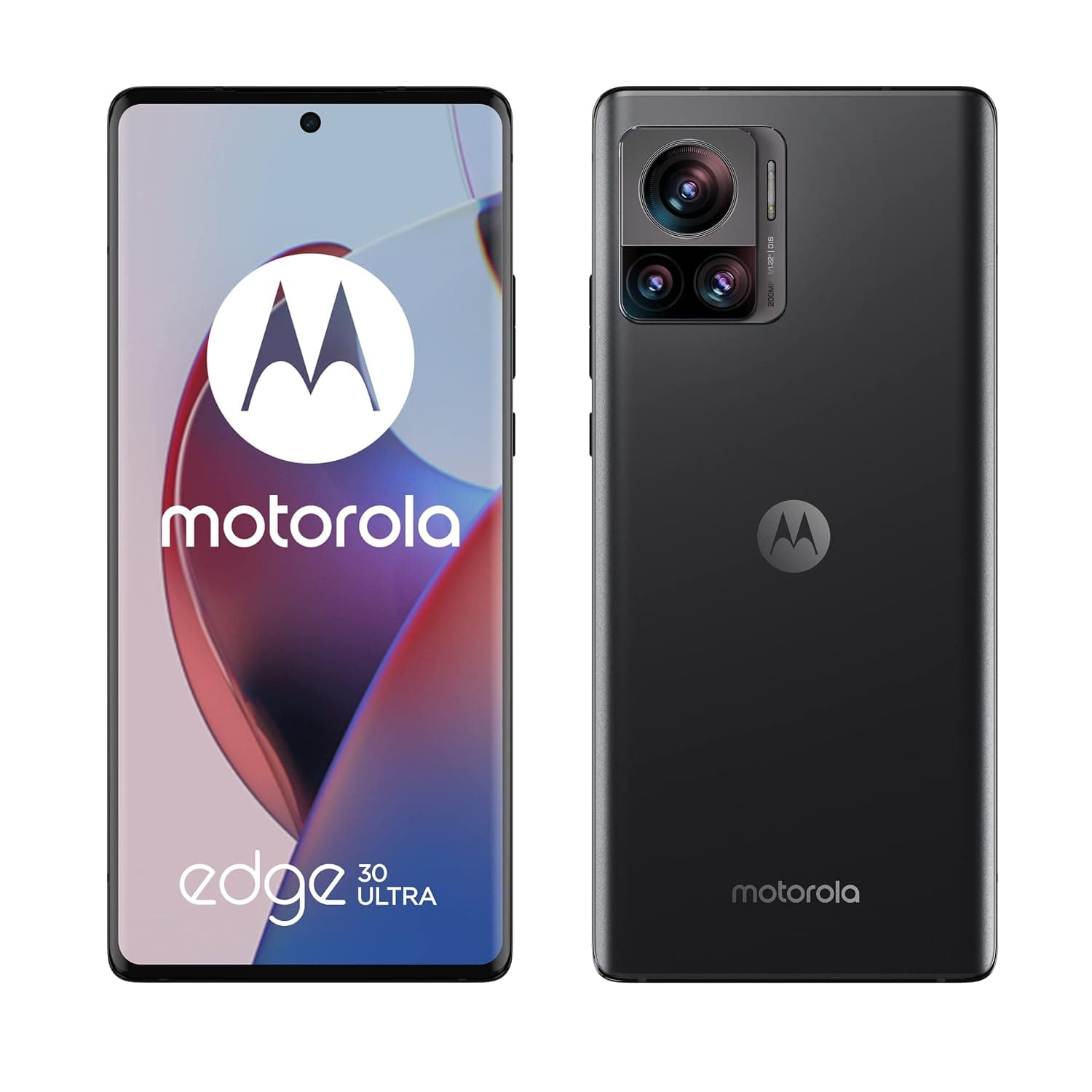 motorola moto edge 30 ultra (6.67" OLED 144 Hz display, 200 MP camera, Dolby Atmos®, 125W TurboPower charger, wireless charging, Snapdragon® 8+ processor, 12/256 GB, dual SIM)