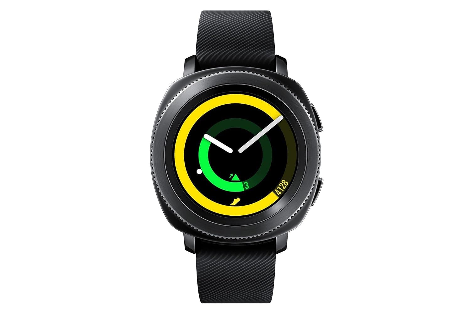 SAMSUNG R600 4Gb Bluetooth Smartwatch with Silicone Strap - Black