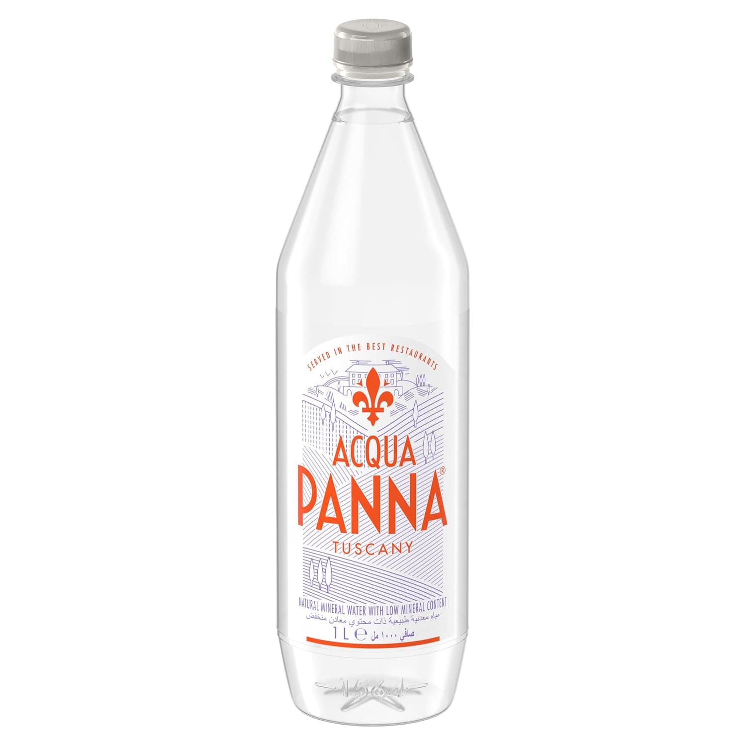 Acqua Panna Natural Spring Water Plastic Pet Bottle 1 Liter