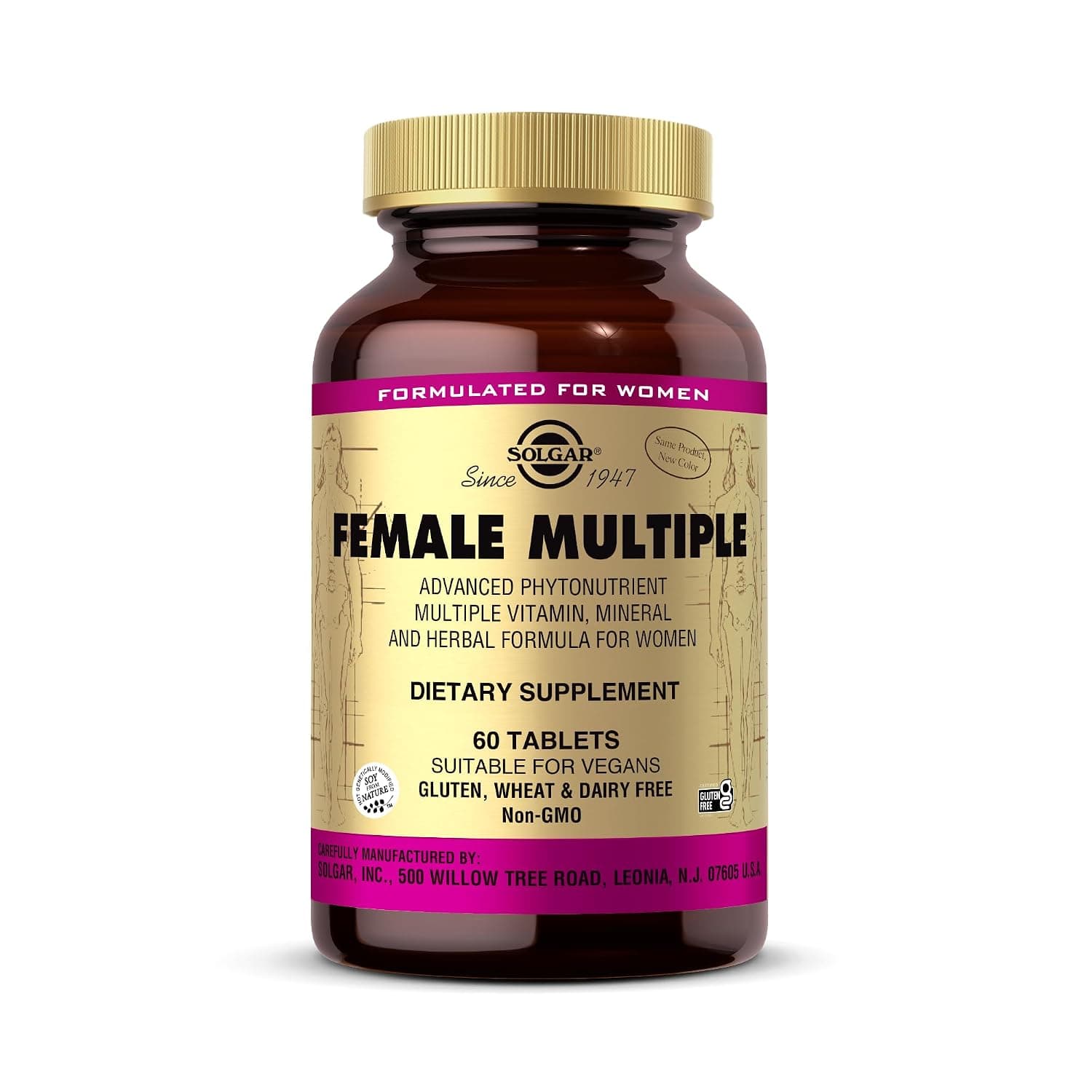 Solgar, Female Multiple, 60 Tablets