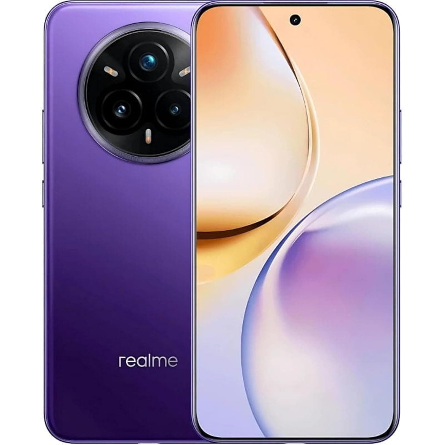 Realme 14 Pro+ Dual-SIM 512GB ROM + 12GB RAM (GSM Only | No CDMA) Factory Unlocked 5G Smartphone (Nebula Purple) - International Version