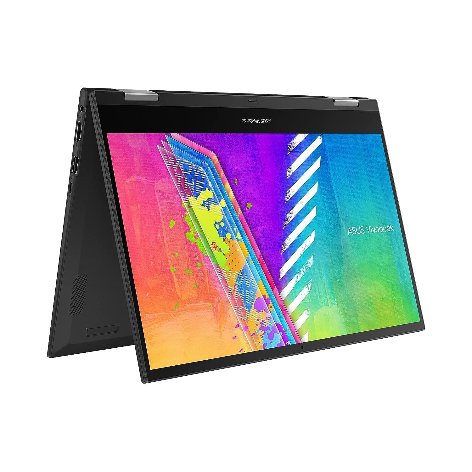 ASUS Vivobook Go 14 Flip TP1400KA-BZ056WS Quiet Blue Dual Core Intel Celeron N4500 Processor 1.1GHz, 4GB DDR4, Intel UHD Graphics, 128GB SSD, 14’’ HD, Win11, HDwebcam, Eng-Arb-KB