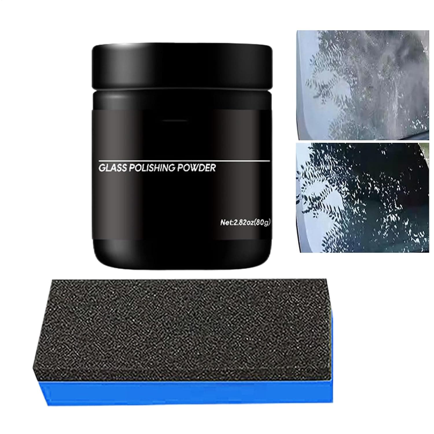 Car Glass Polishing Powder Invisible Waterproof Mirror Restorer