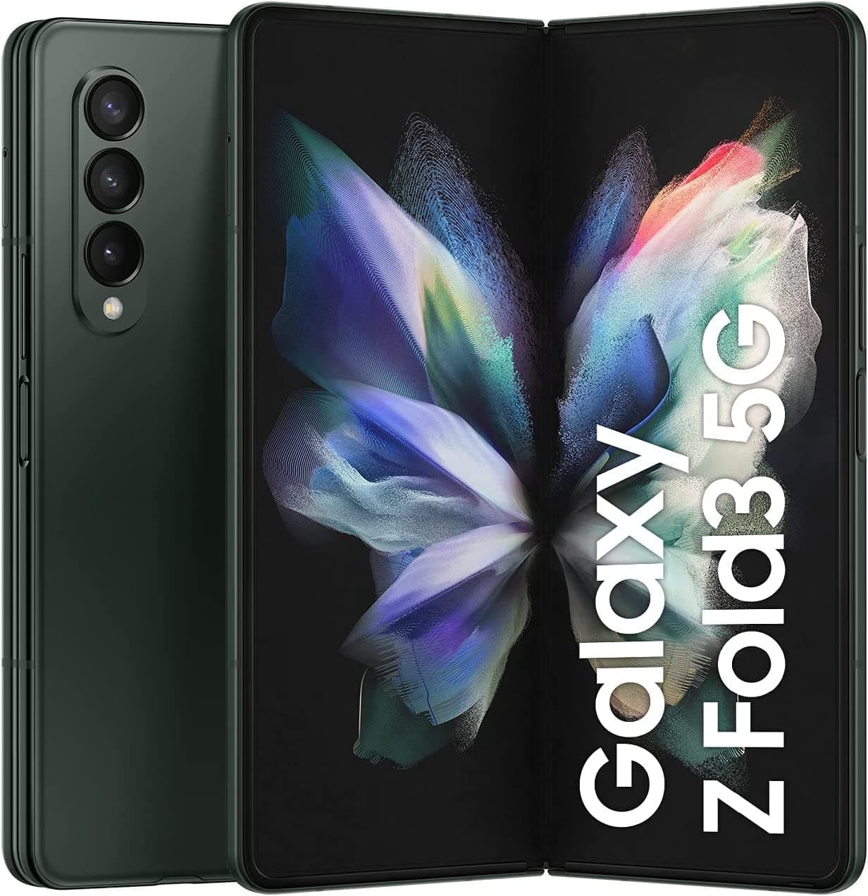 Samsung Galaxy Z Fold3 5G Single-SIM 512GB ROM + 12GB RAM (GSM Only | No CDMA) Factory Unlocked 5G Smart Phone (Phantom Green) - International Version