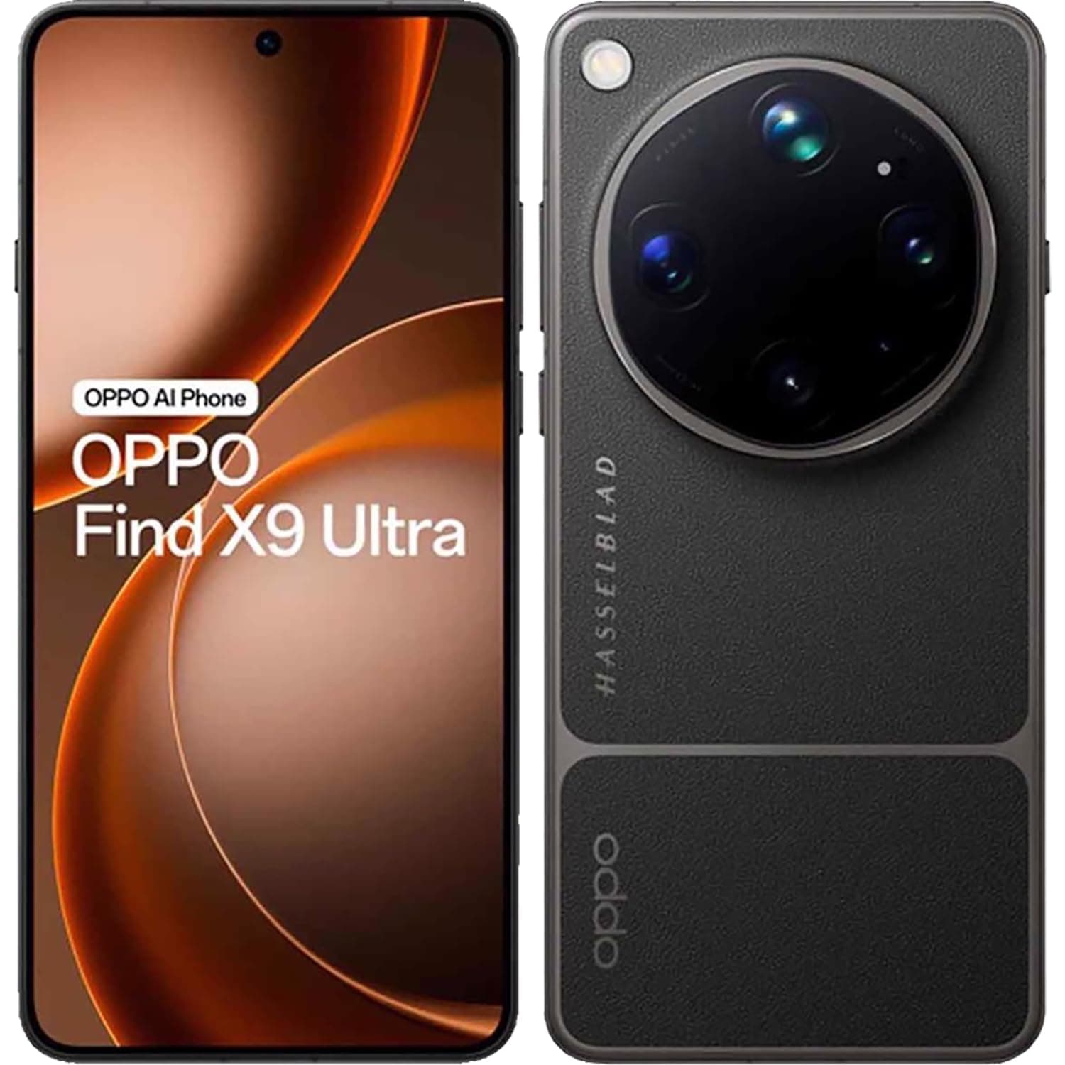 Oppo Find X9 Ultra Dual-SIM 1TB ROM + 16GB RAM (GSM Only | No CDMA) Factory Unlocked 5G Smartphone (Tundra Umber) - International Version