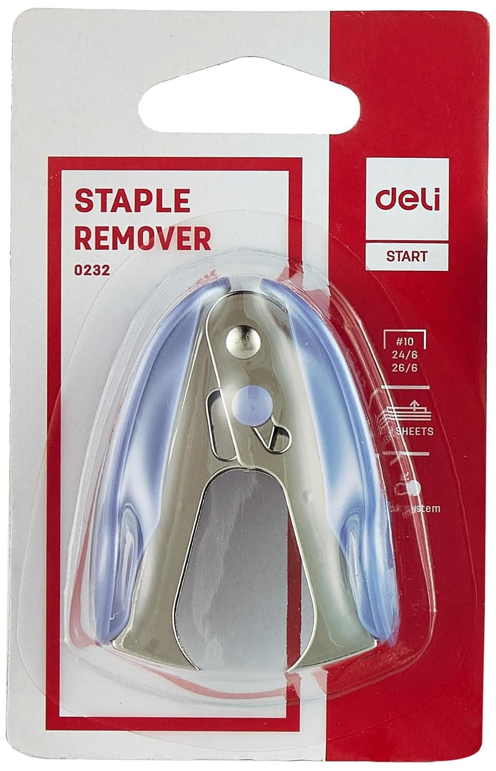 deli Stapler Remover, 25 Sheet Capacity, Assorted