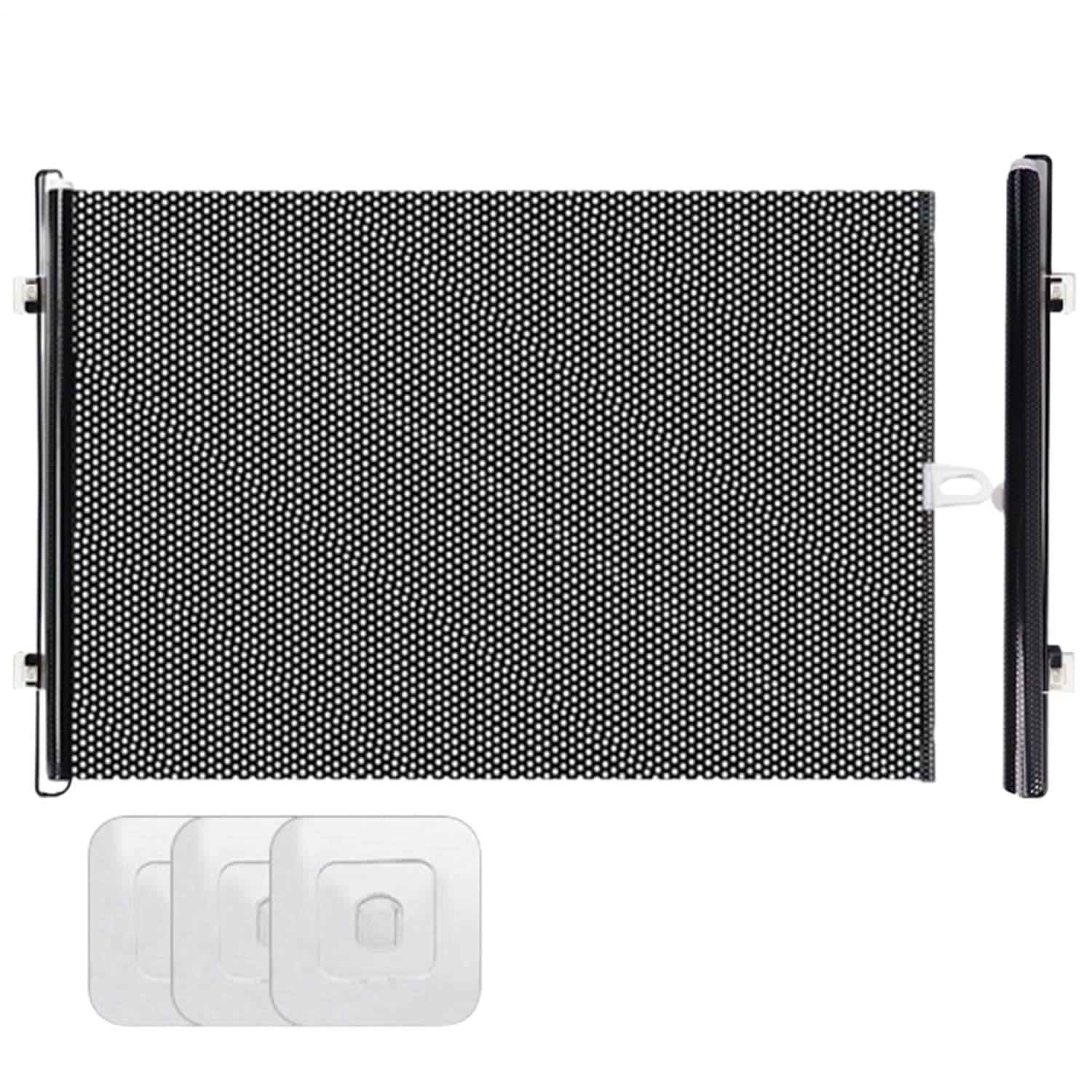 Retractable Pet Gate Screen Safety Fence Guard | Retractable Pet Gates for Dogs Safety, Play, Rest, Indoor, Outdoor, Doorways, Stairways, House, Kids, Tots, Kids, Tots