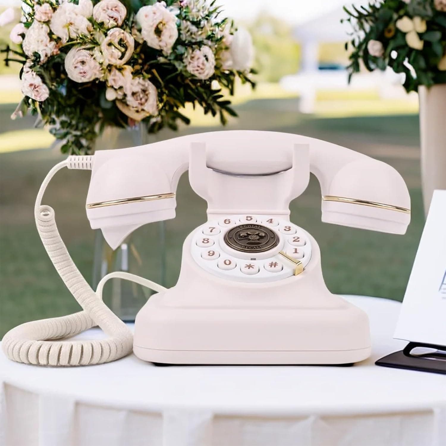 Customize Save Phone Voice Message Guestbook Audio Guestbook Phone Wedding Antique Phone