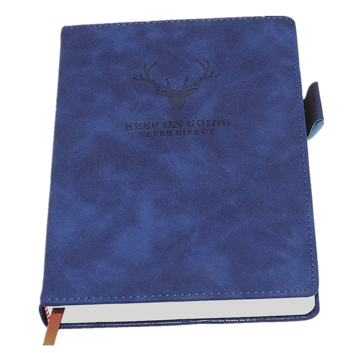 A5 Notebook Journal Hardcover Executive Diary with Premium Thick Paper, College Lined Journal, 8.3"×5.7", 360 Page, Perfect for Office Home School Business Writing Note Taking (Navy Blue)