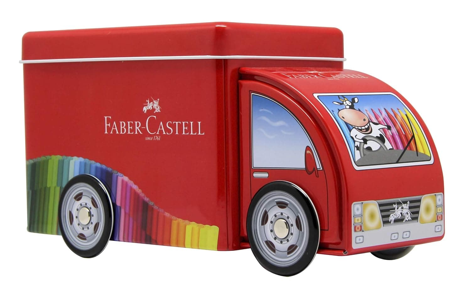 Faber-Castell Creative Truck Tin Connector Pen 33-Piece Set