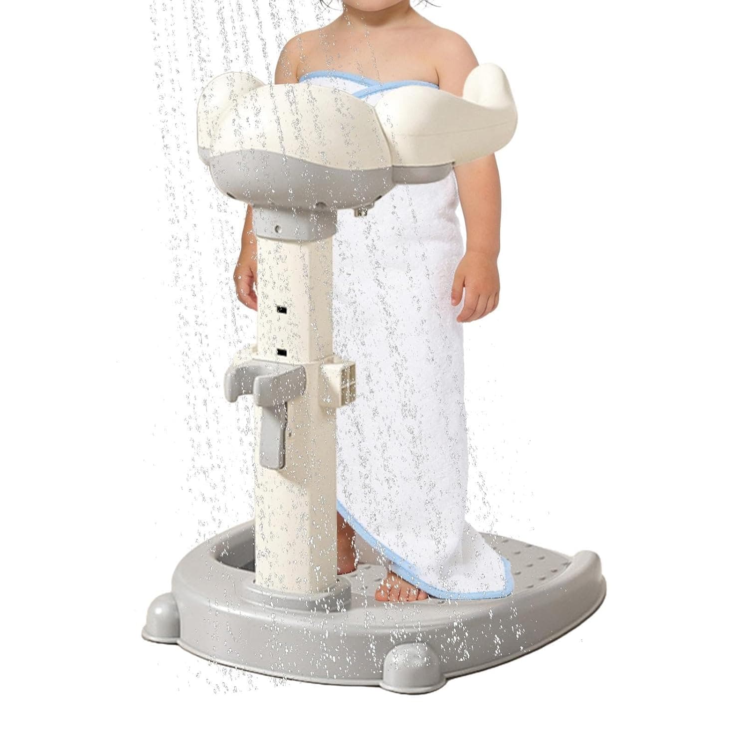 Kid Bath Standing Support Adjustable Support | Anti-Slip Kid Standing Shower Holder for Home Tub Apartment Travel Hotel Boys Girls