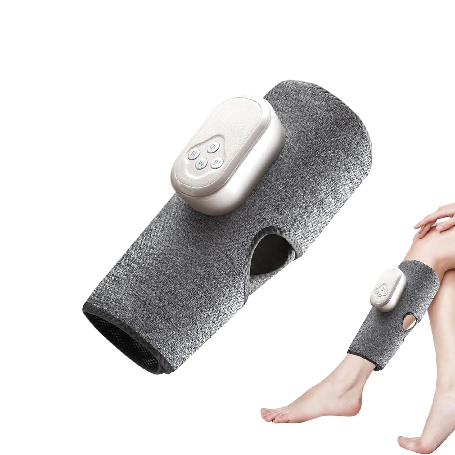Leg Massager Circulation Cordless Health Care | Adjustable Calf Muscle Massager for Dad Mother Athletes Bed Gym Home Watching TV Exercise Office Travel