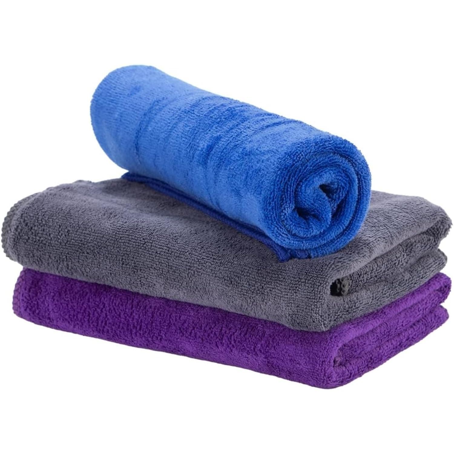 Car Drying Towel - Cleaning Cloth 75 x 50 cm Pack of 1 Assorted Colors x Multicolor