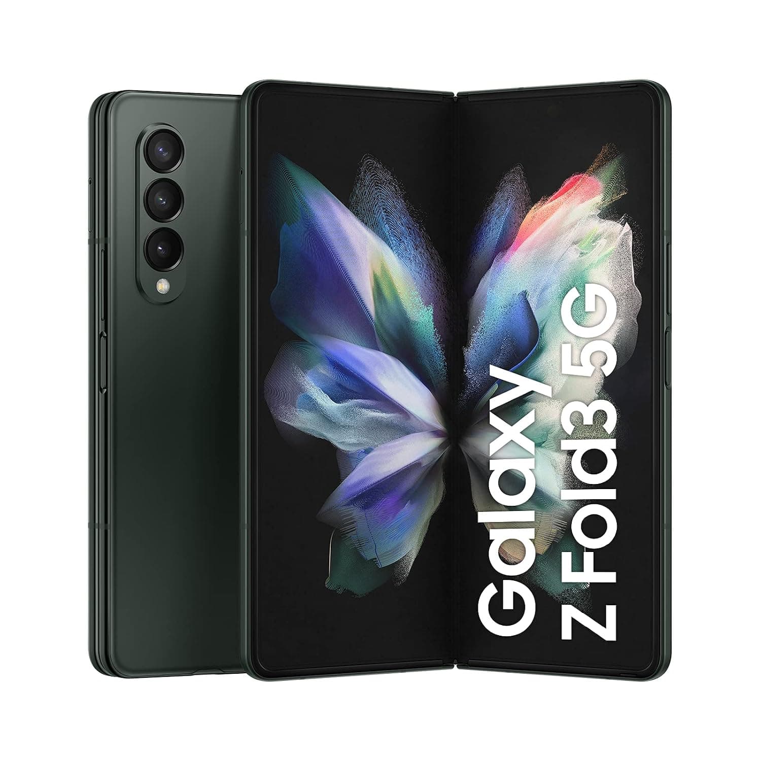 Samsung Galaxy Z Fold3 5G Single-SIM 512GB ROM + 12GB RAM (GSM Only | No CDMA) Factory Unlocked 5G Smart Phone (Phantom Green) - International Version